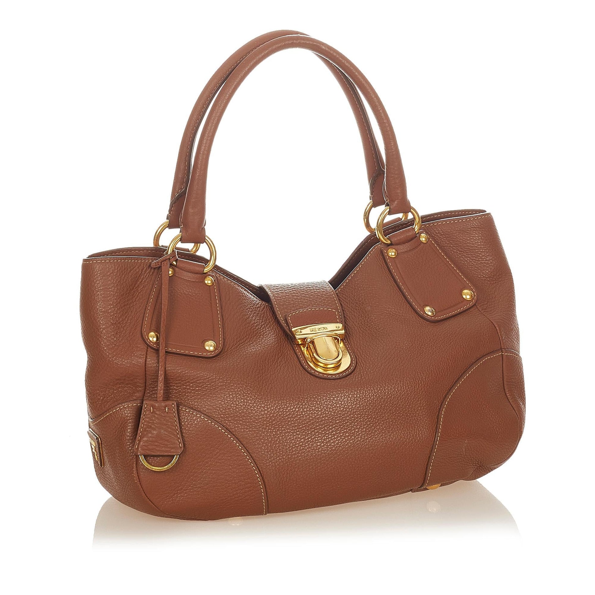 Prada Leather Handbag Style 21 - Ewore Bags