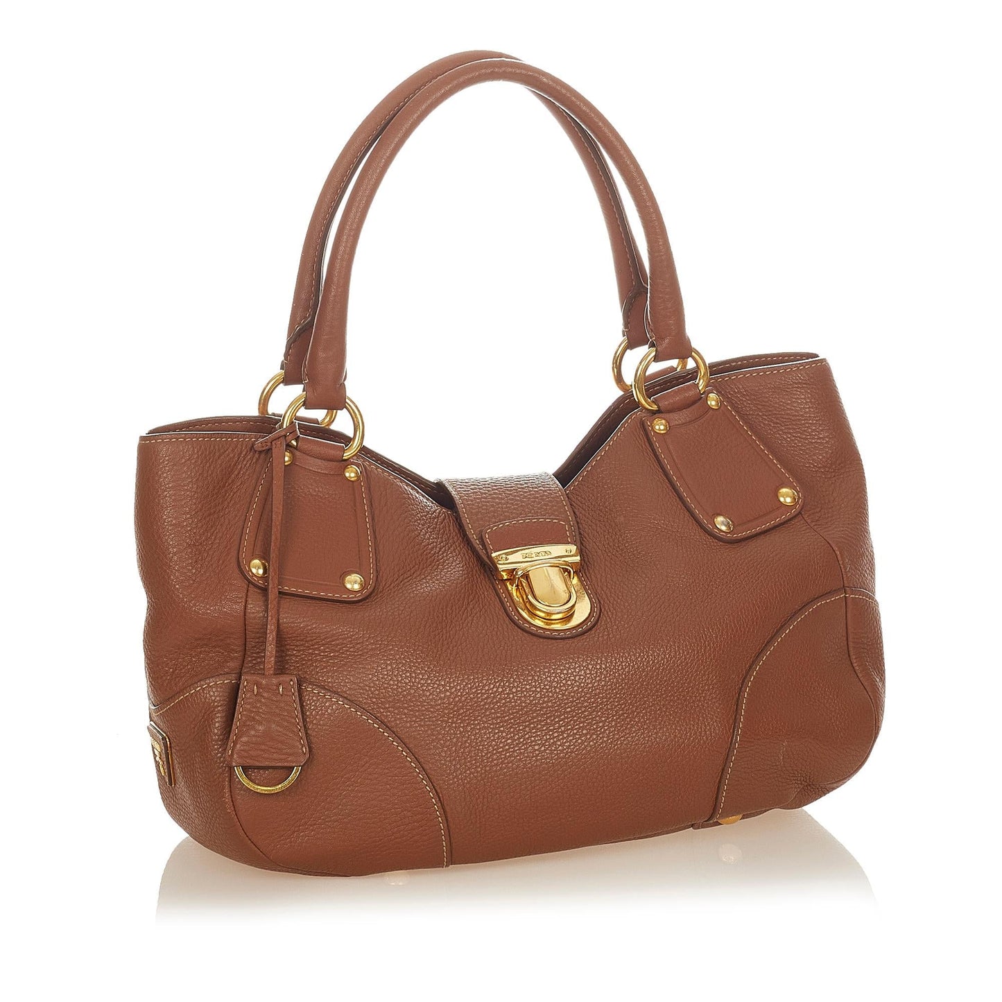 Prada Leather Handbag (SHG-31811)
