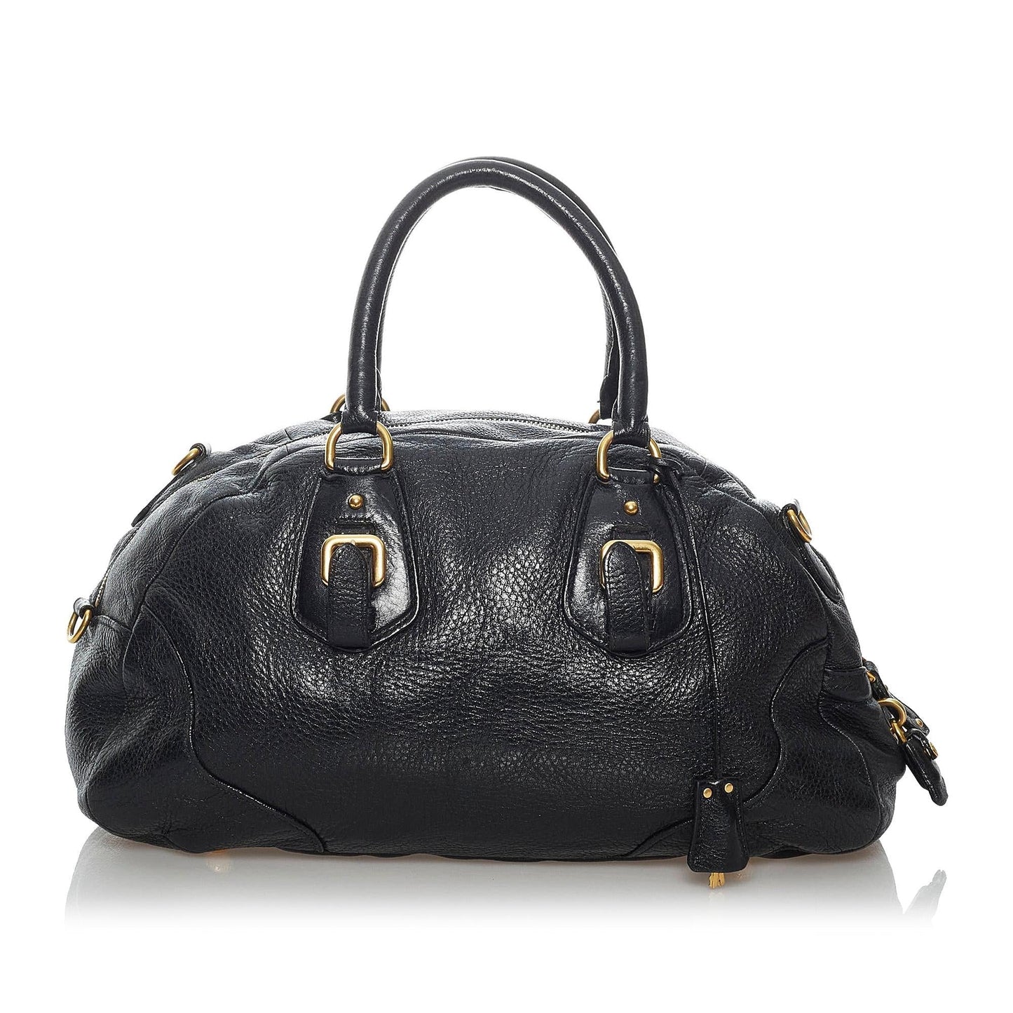 Prada Leather Satchel (SHG-29730)