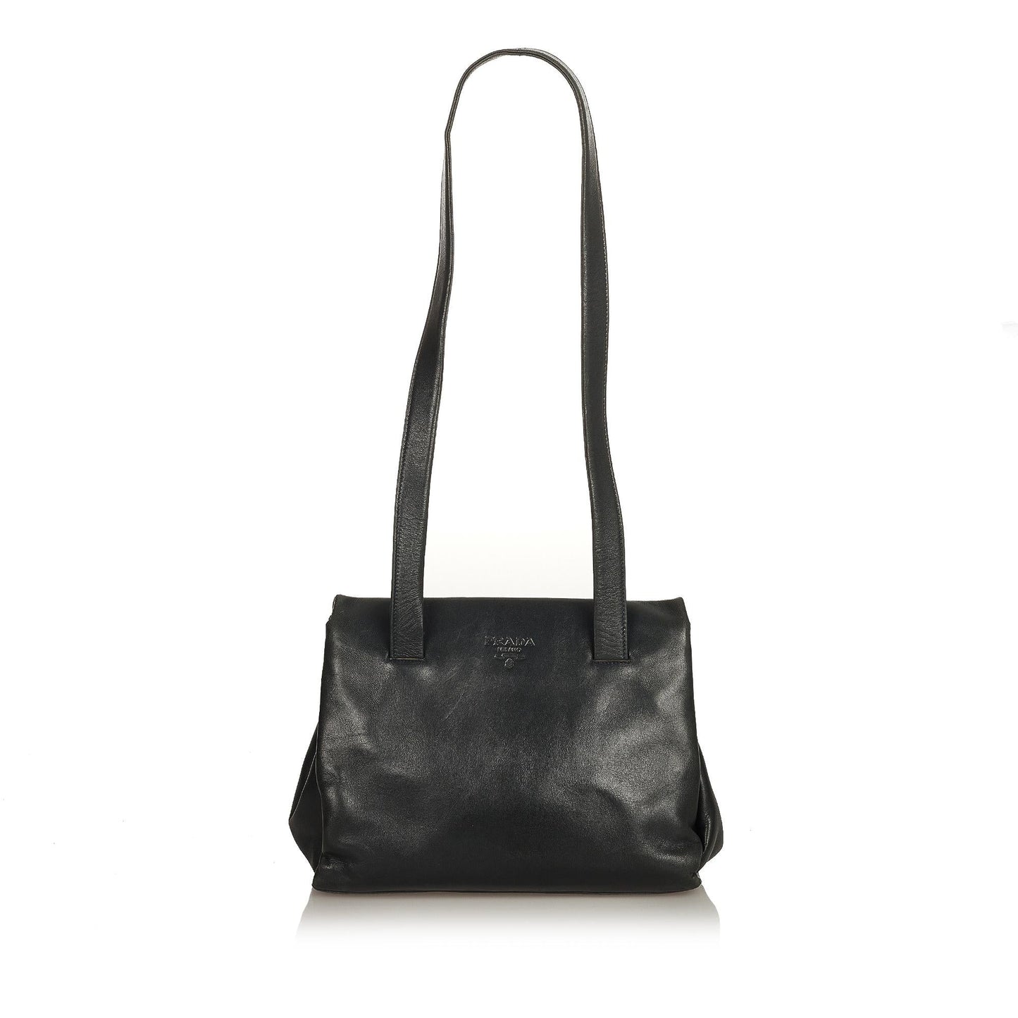 Prada Leather Shoulder Handbag Style 43 - Ewore Bags