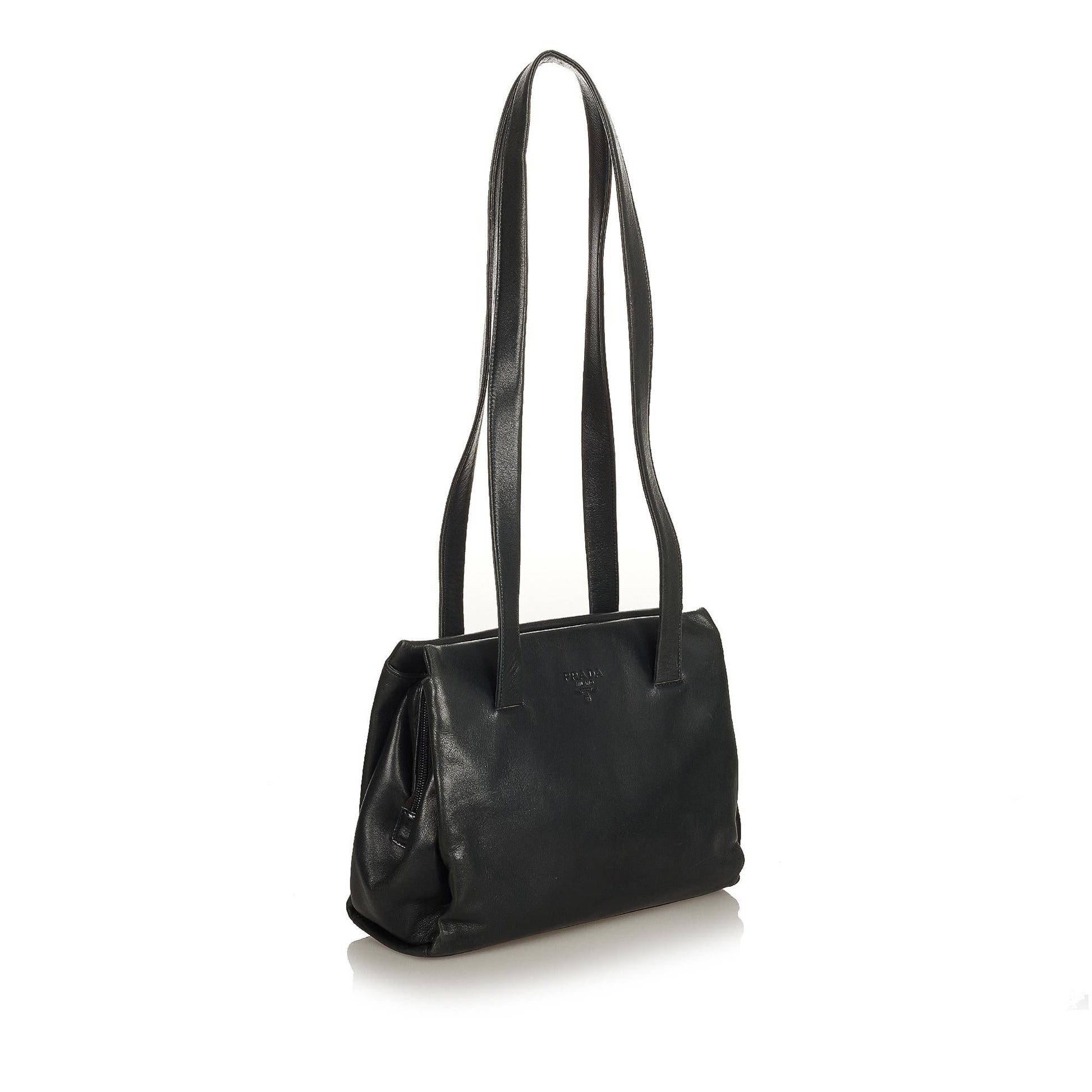 Prada Leather Shoulder Handbag Style 43 - Ewore Bags