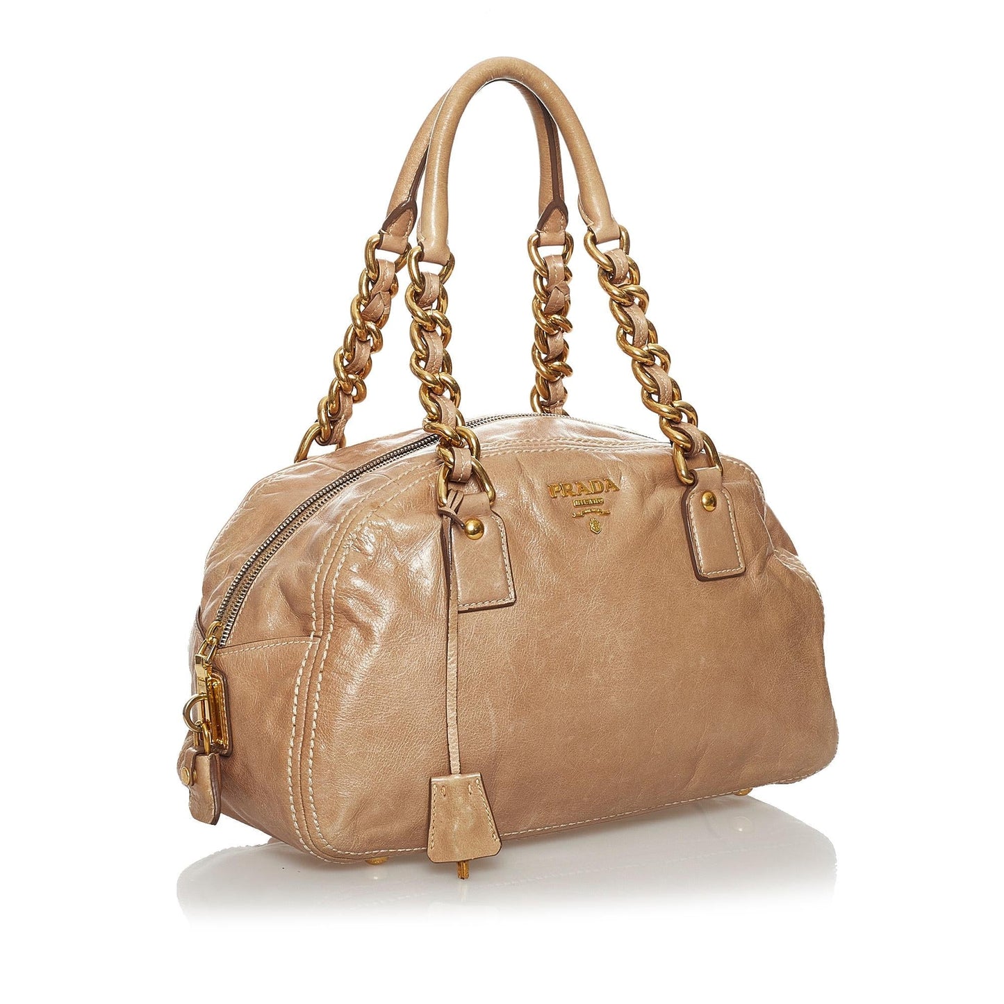 Prada Leather Shoulder Bag (SHG-30824)