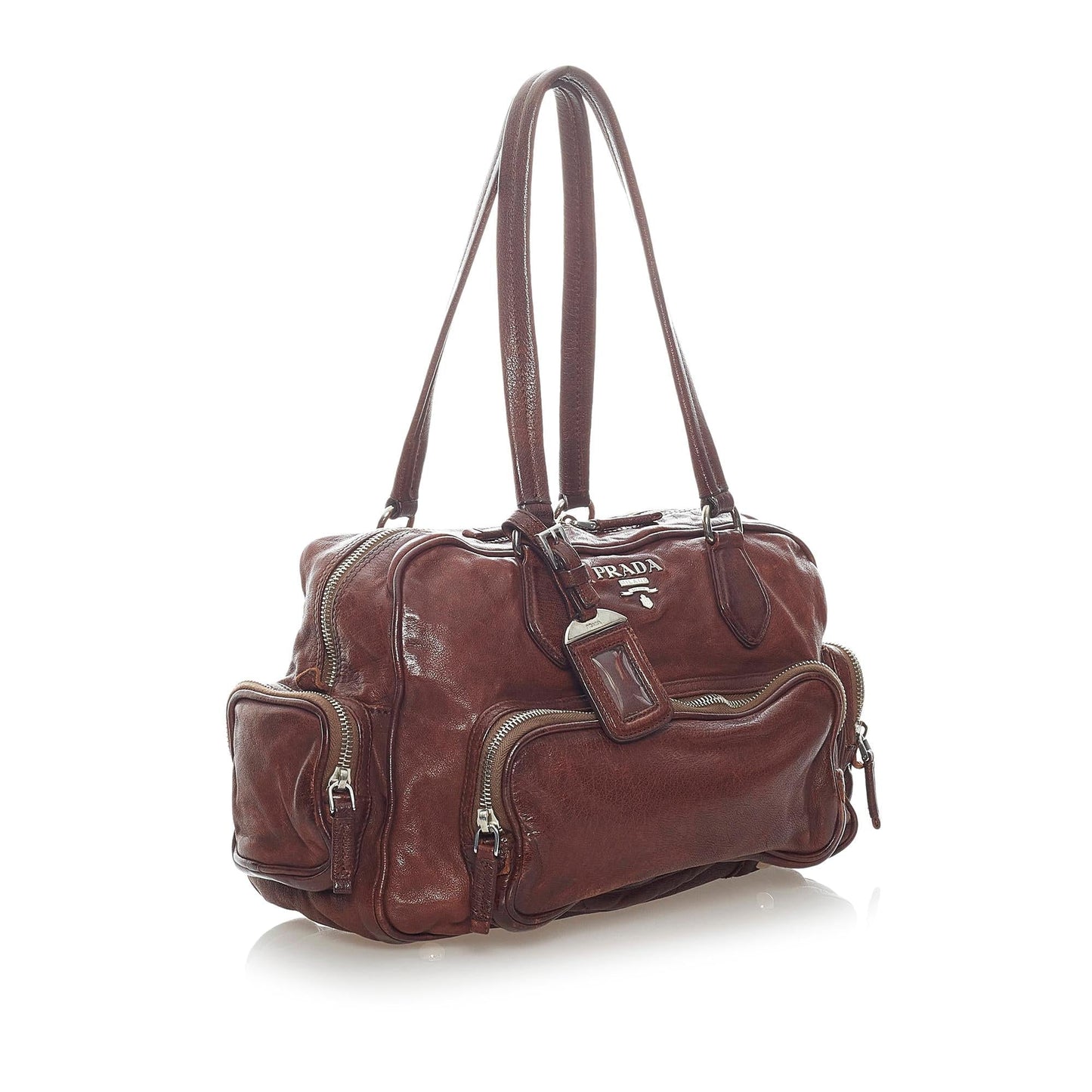 Prada Leather Shoulder Bag (SHG-32794)