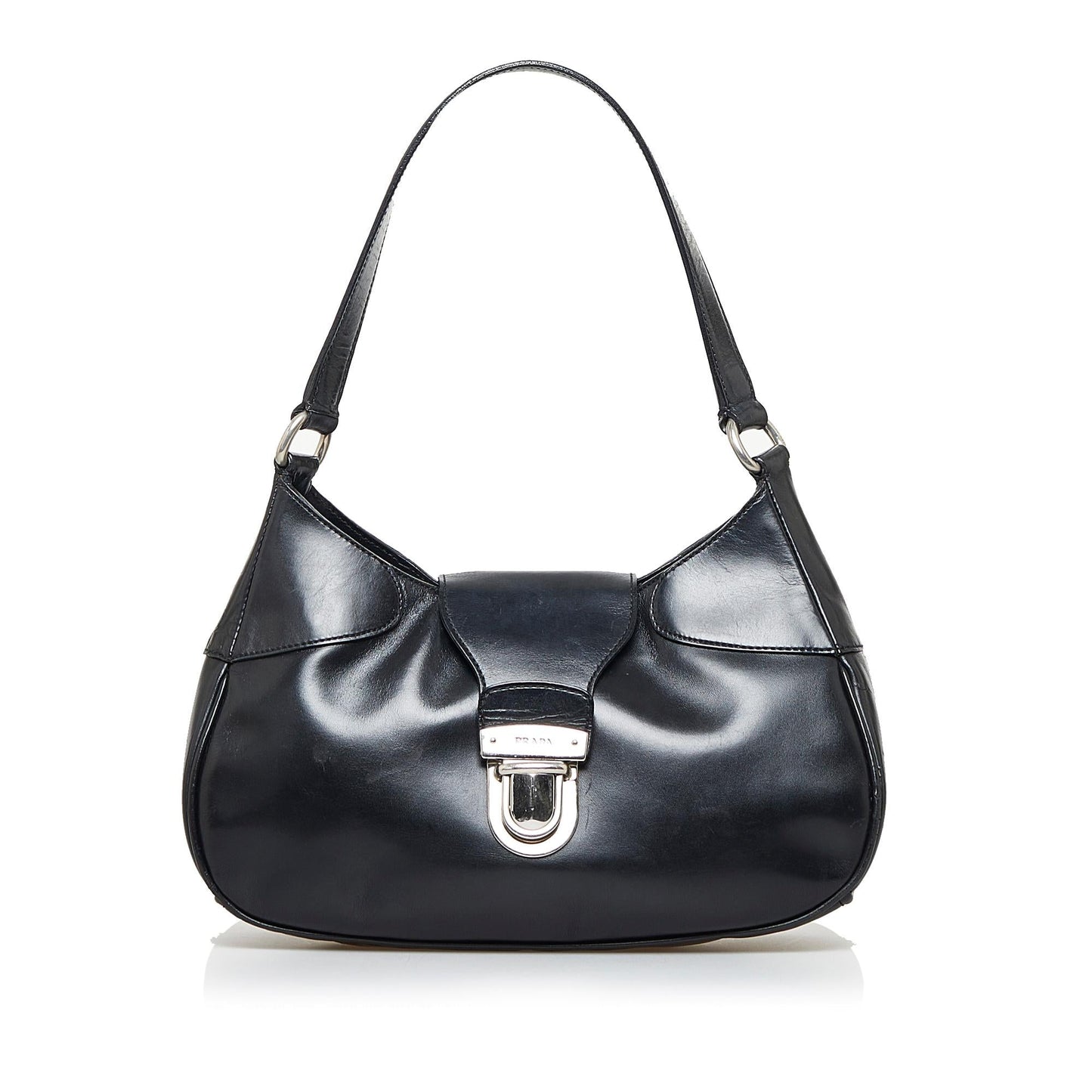 Prada Leather Shoulder Bag (SHG-qVuAcD)
