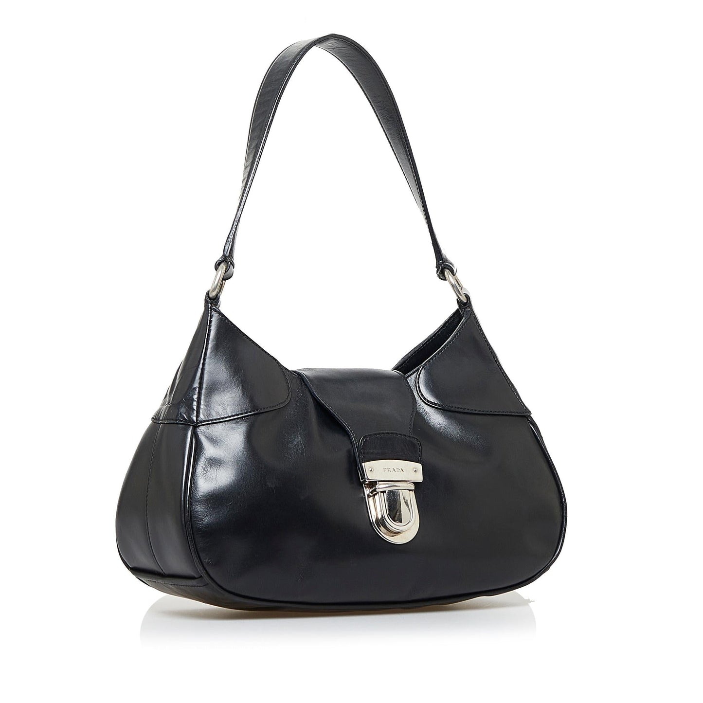 Prada Leather Shoulder Bag (SHG-qVuAcD)