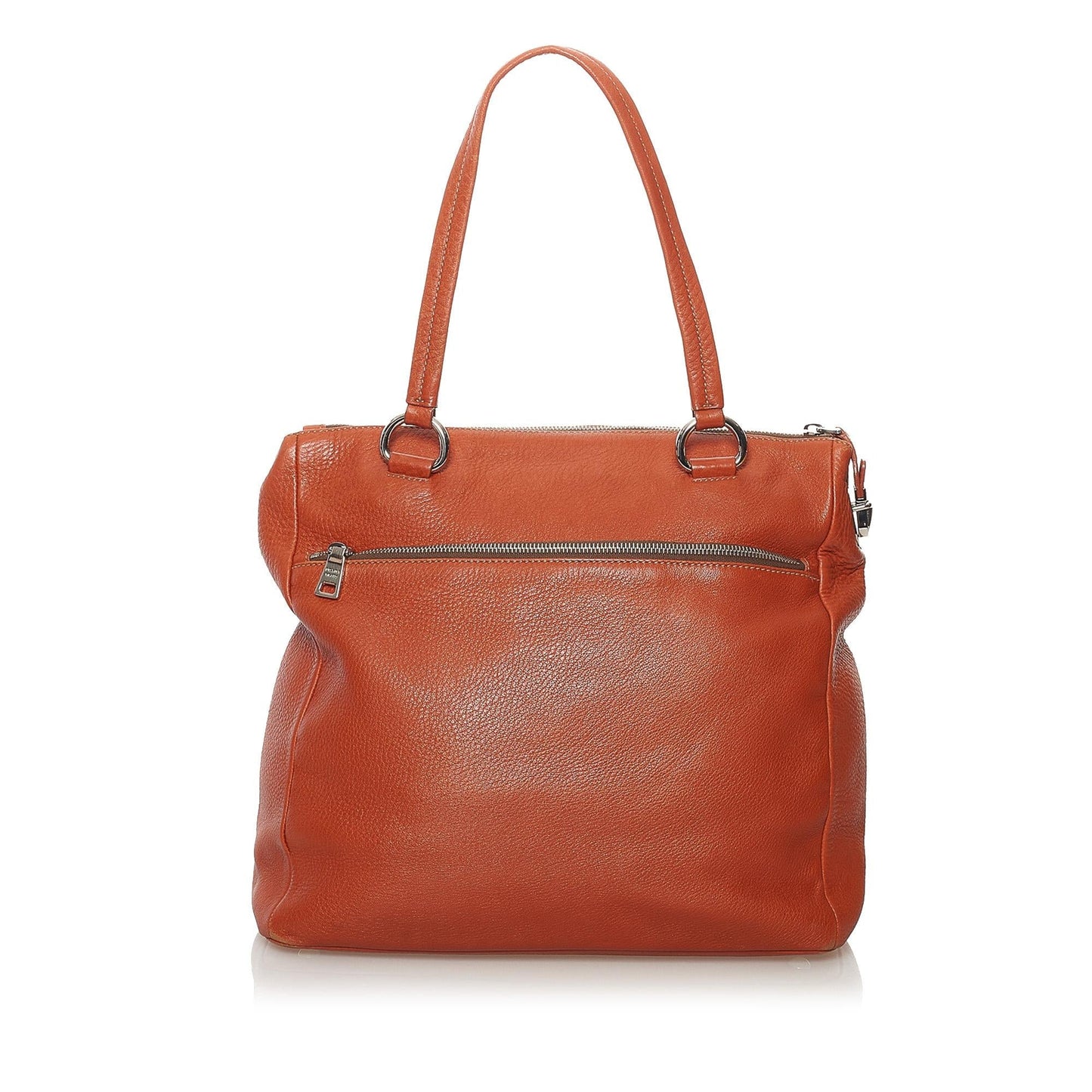 Prada Leather Tote Bag (SHG-34123)
