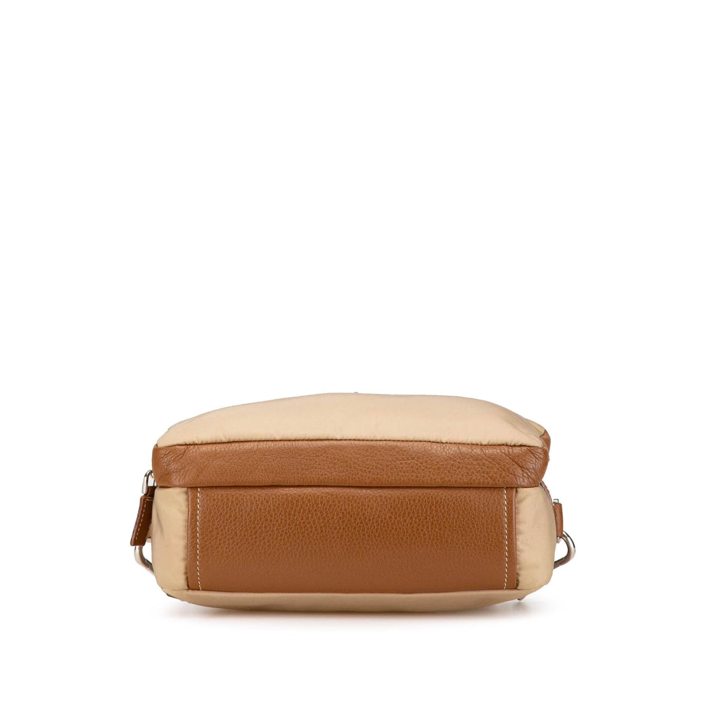 Prada Leather Trimmed Tessuto Camera Bag (SHG-6ByDbW)