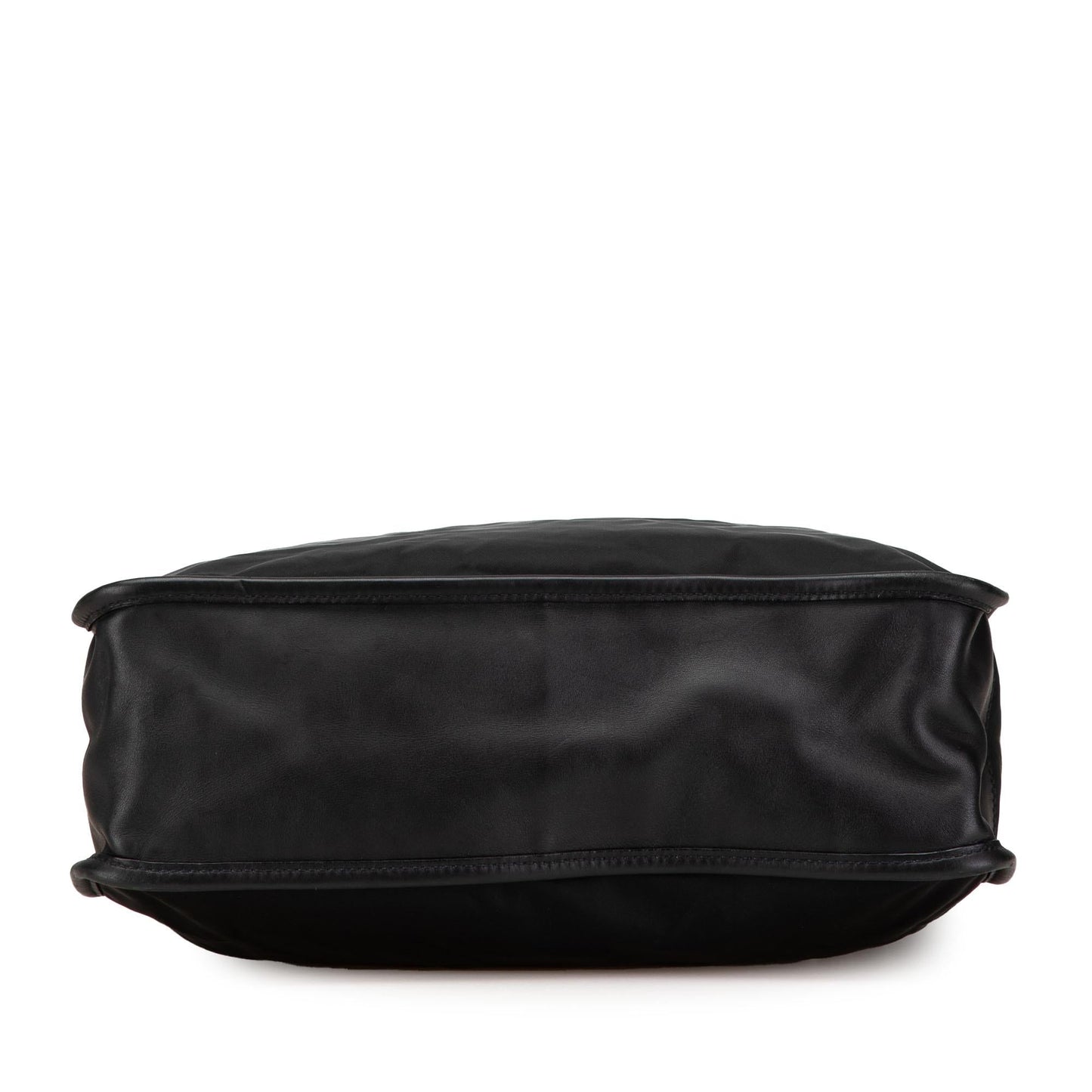 Prada Leather Trimmed Tessuto Tote