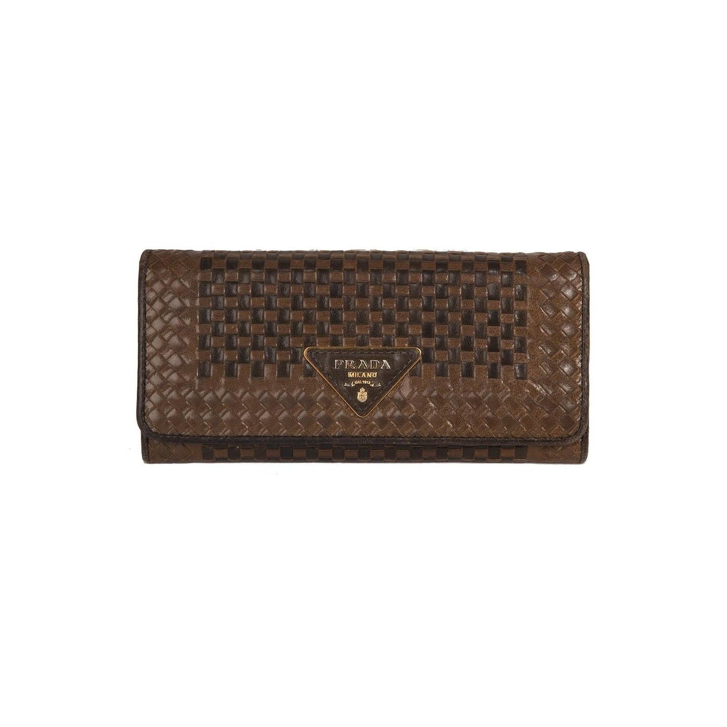 Prada Madras Continental Wallet