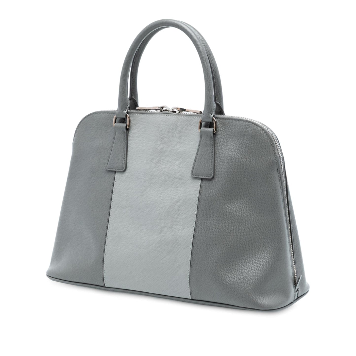 Prada Medium Bicolor Saffiano Lux Promenade Satchel