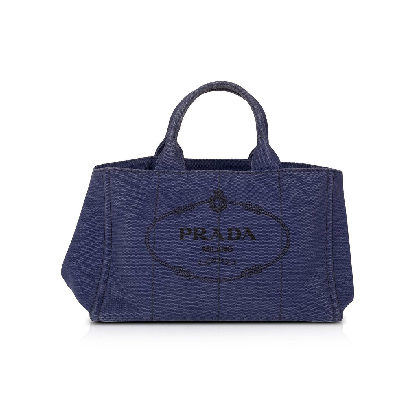 Prada Medium Canapa Logo Tote
