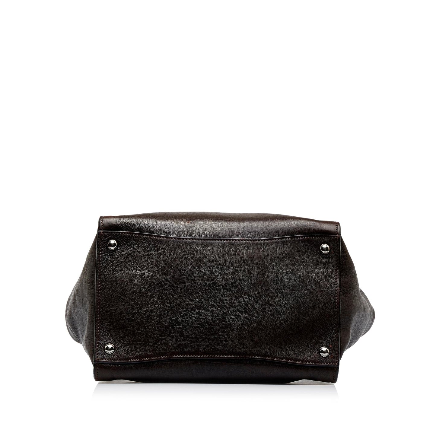 Prada Medium Glace Calf Twin Pocket Satchel (SHG-s6gSBm)