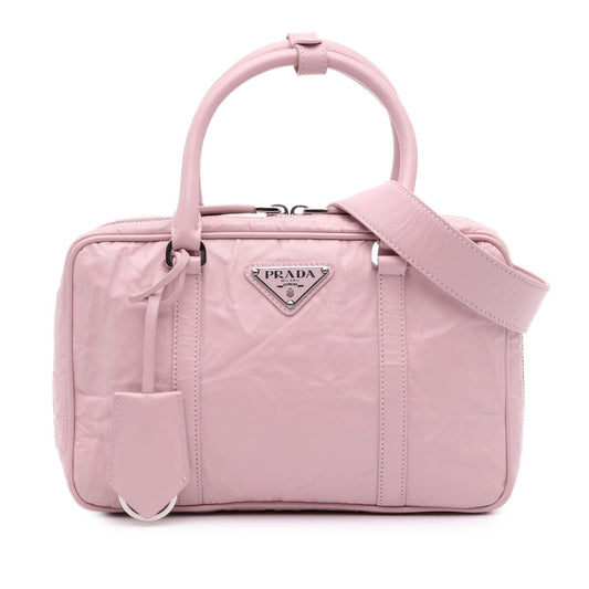 Prada Medium Nappa Antique Re-Edition 2001 Satchel