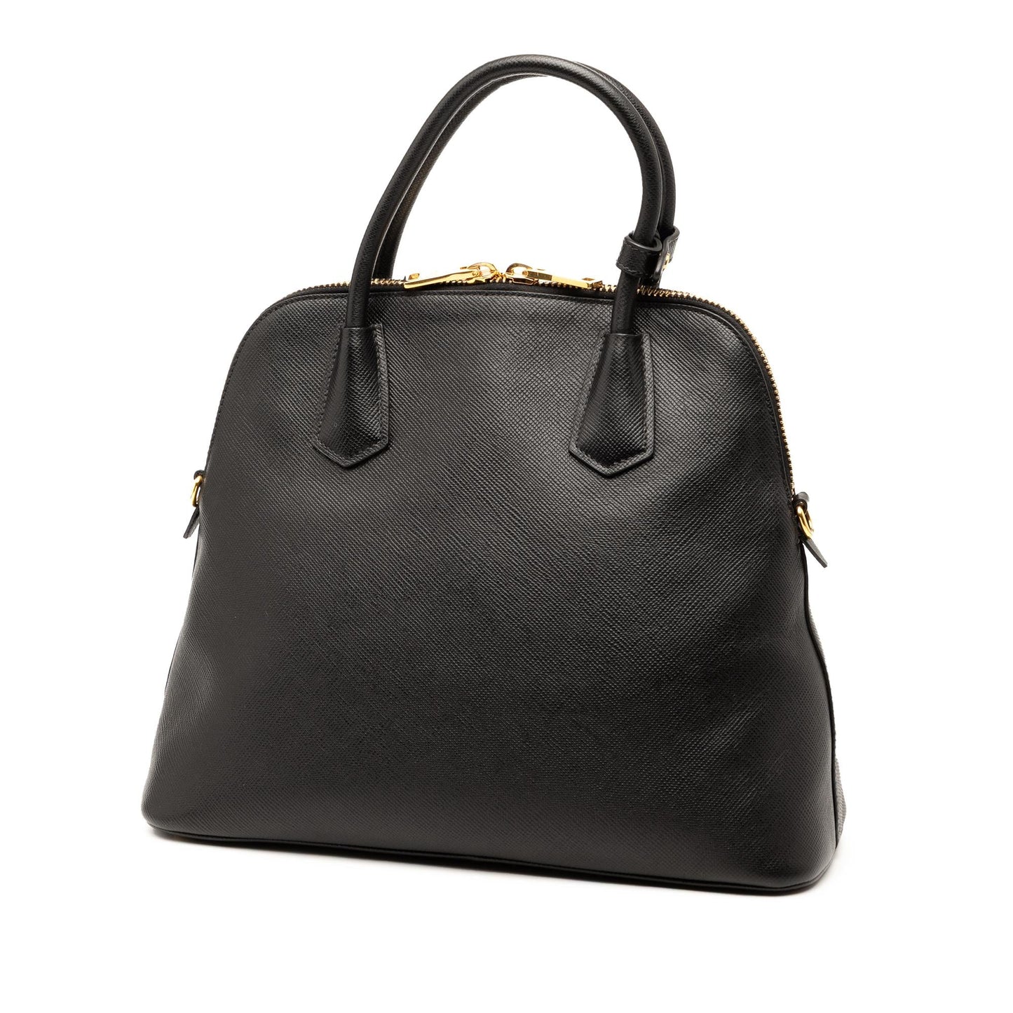 Prada Medium Saffiano Cuir Dome Satchel