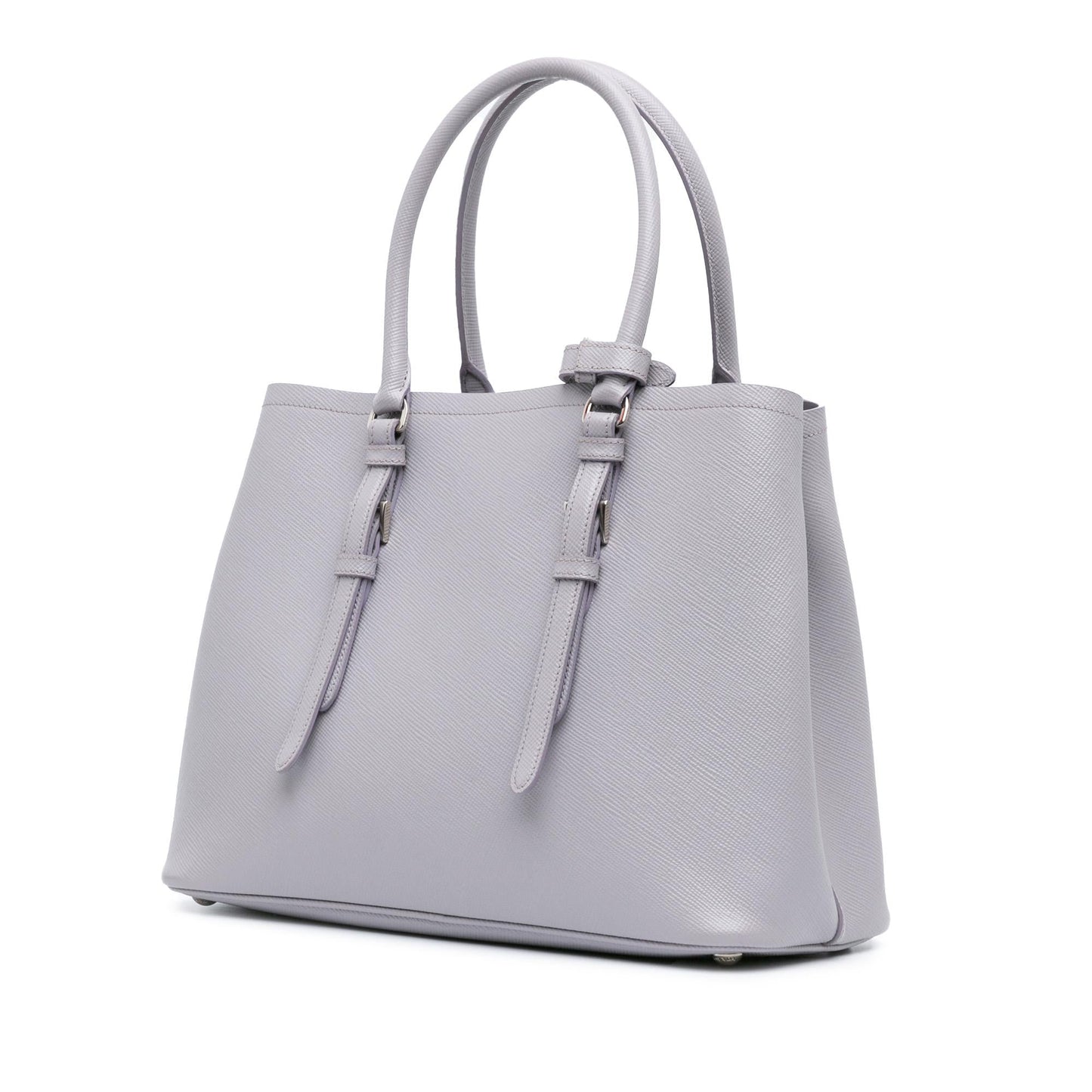 Prada Medium Saffiano Cuir Double Handle Satchel