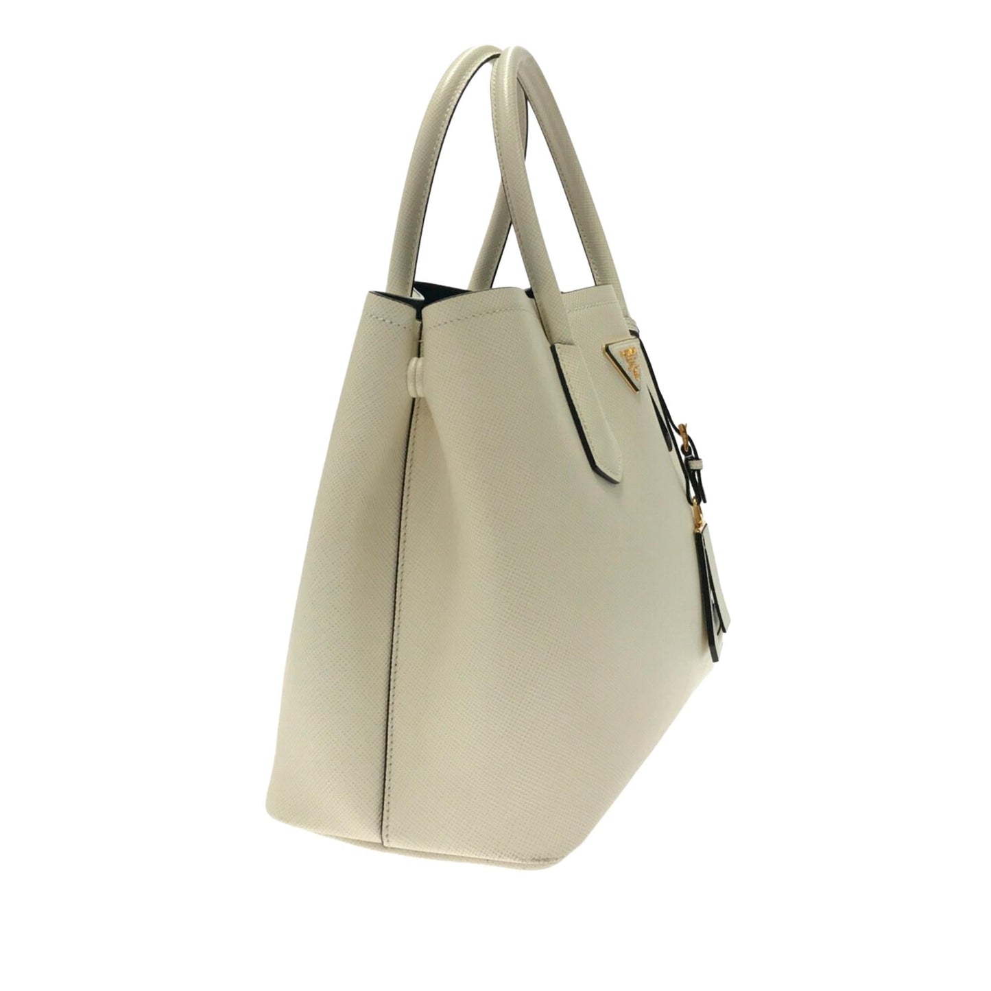 Prada Medium Saffiano Cuir Double Satchel (SHG-Gauowz)
