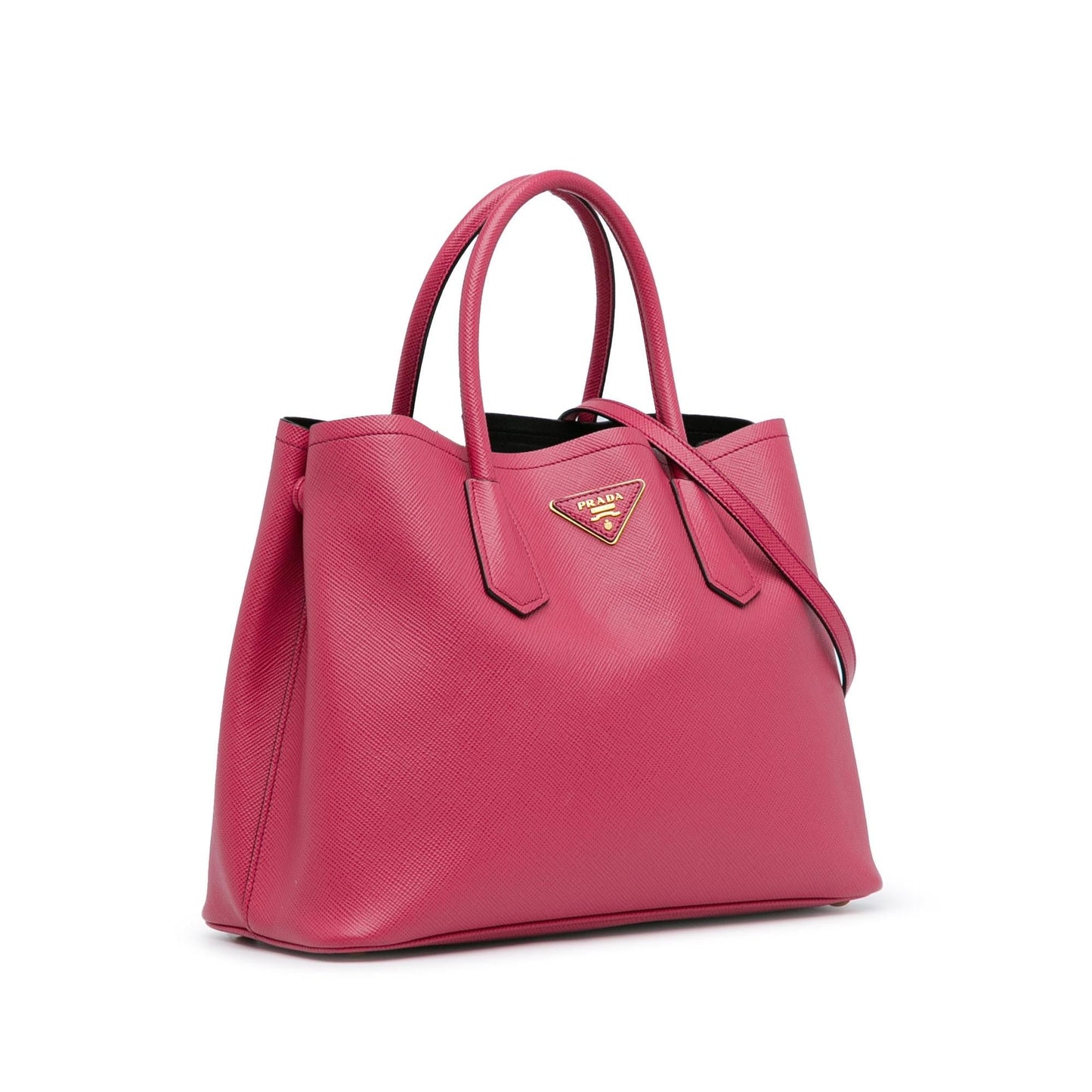 Prada Medium Saffiano Cuir Double Satchel (SHG-I3rJrx)