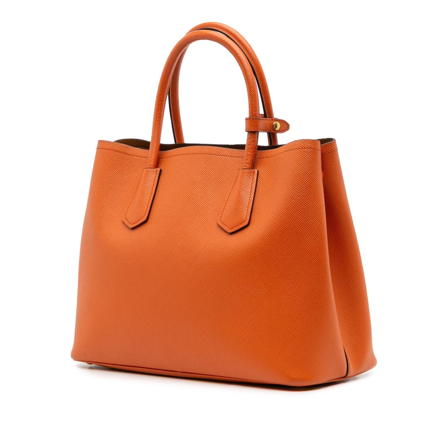 Prada Medium Saffiano Cuir Double Satchel