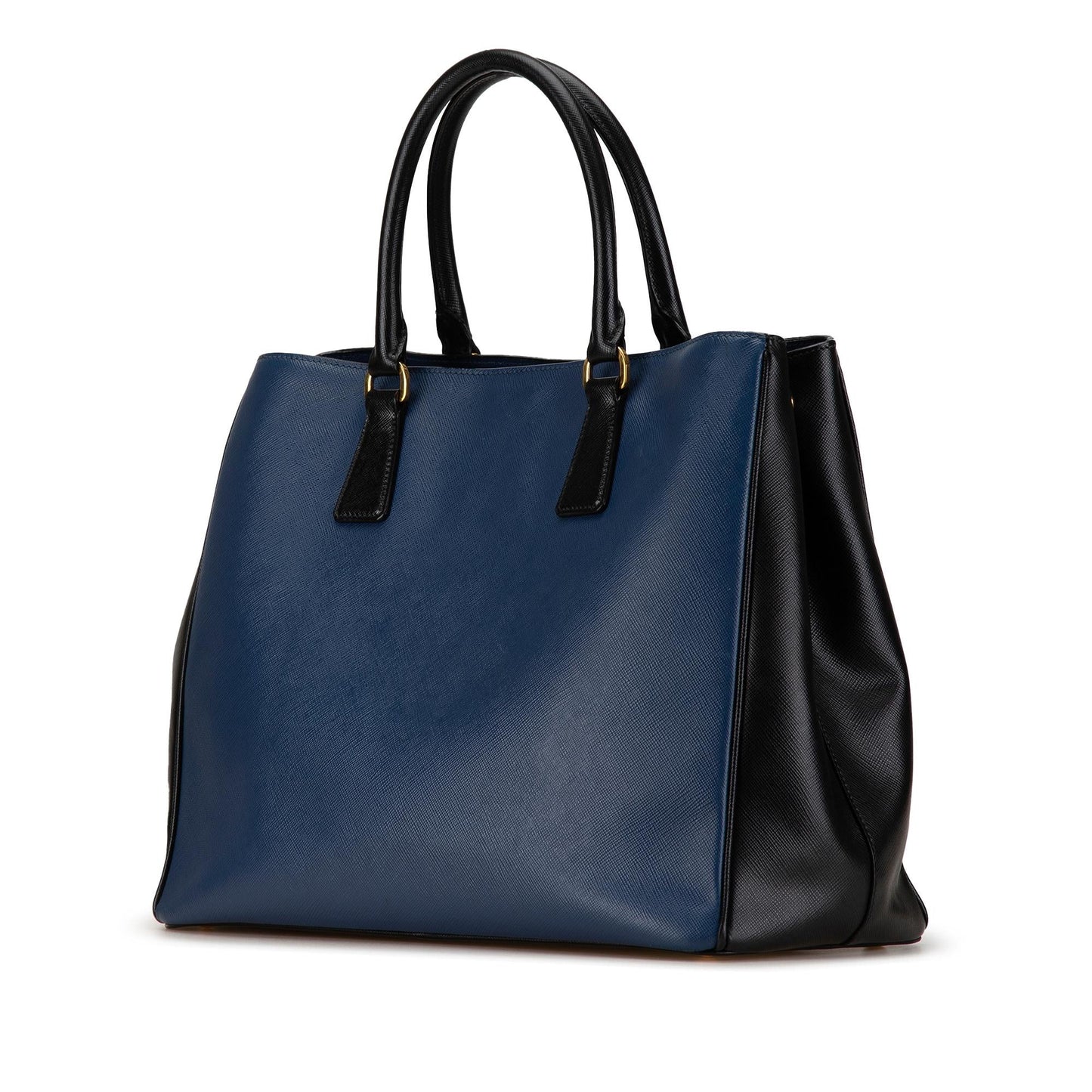 Prada Medium Saffiano Lux Bicolor Galleria Satchel (SHG-iOdySW)