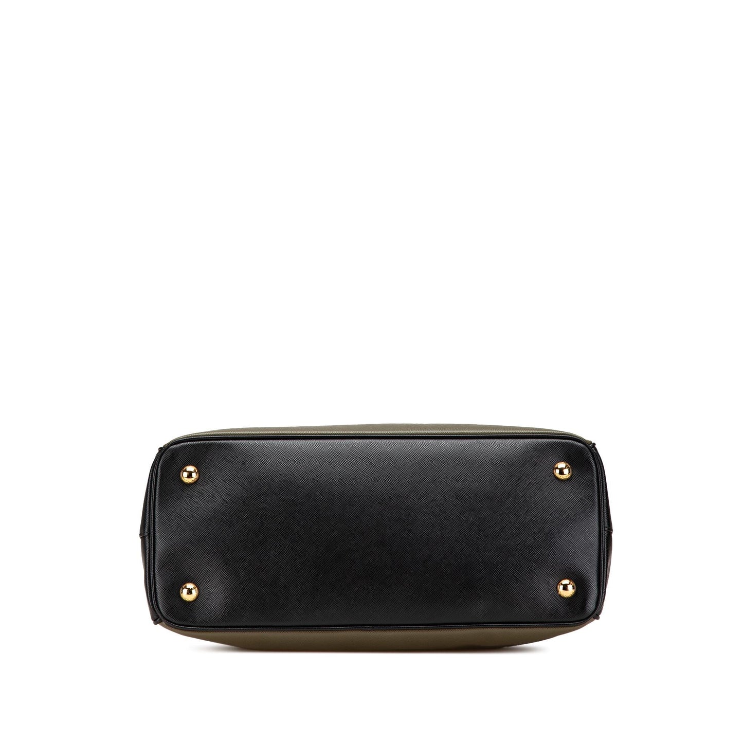 Prada Medium Saffiano Lux Bicolor Galleria Satchel
