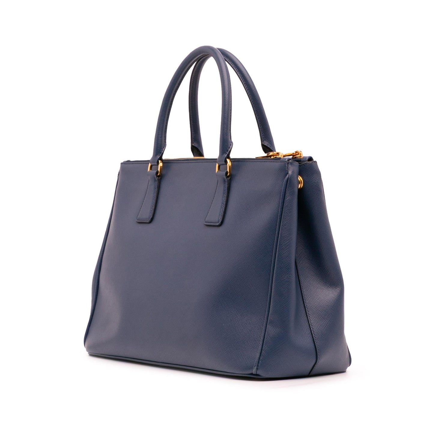 Prada Medium Saffiano Lux Galleria Double Zip Satchel