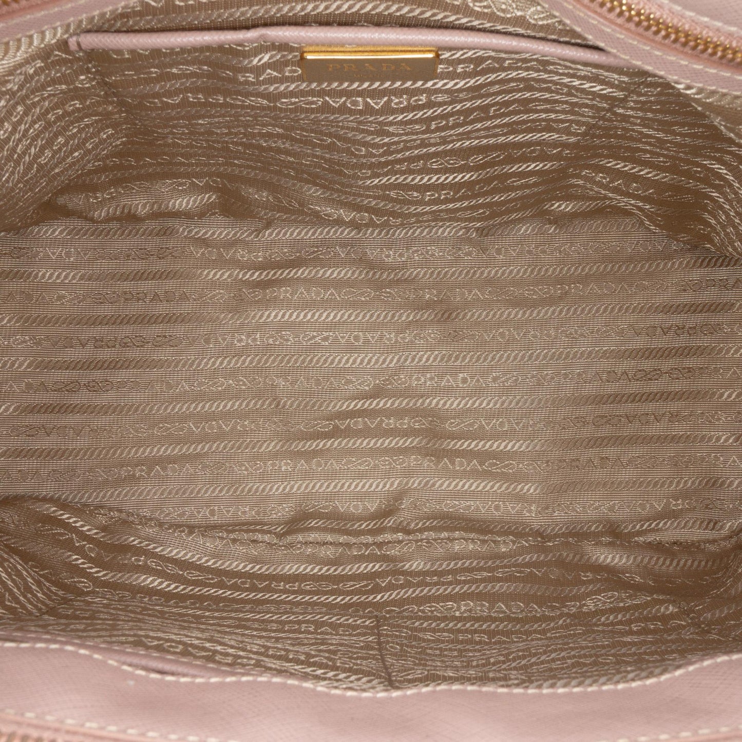 Prada Medium Saffiano Lux Galleria Double Zip Satchel