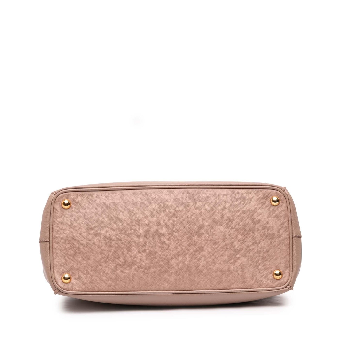 Prada Medium Saffiano Lux Galleria Double Zip Satchel