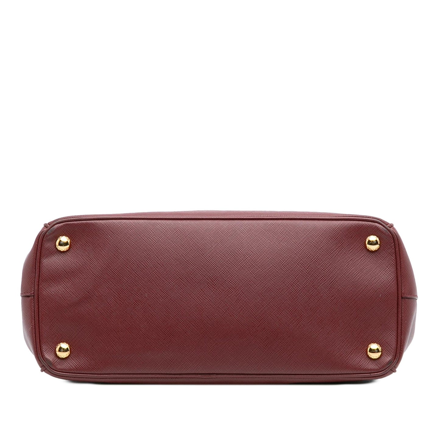 Prada Medium Saffiano Lux Galleria Double Zip Satchel