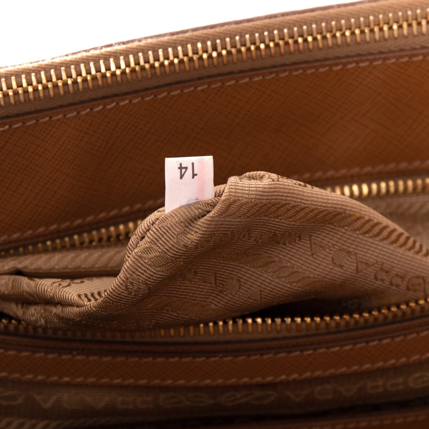 Prada Medium Saffiano Lux Galleria Double Zip Tote