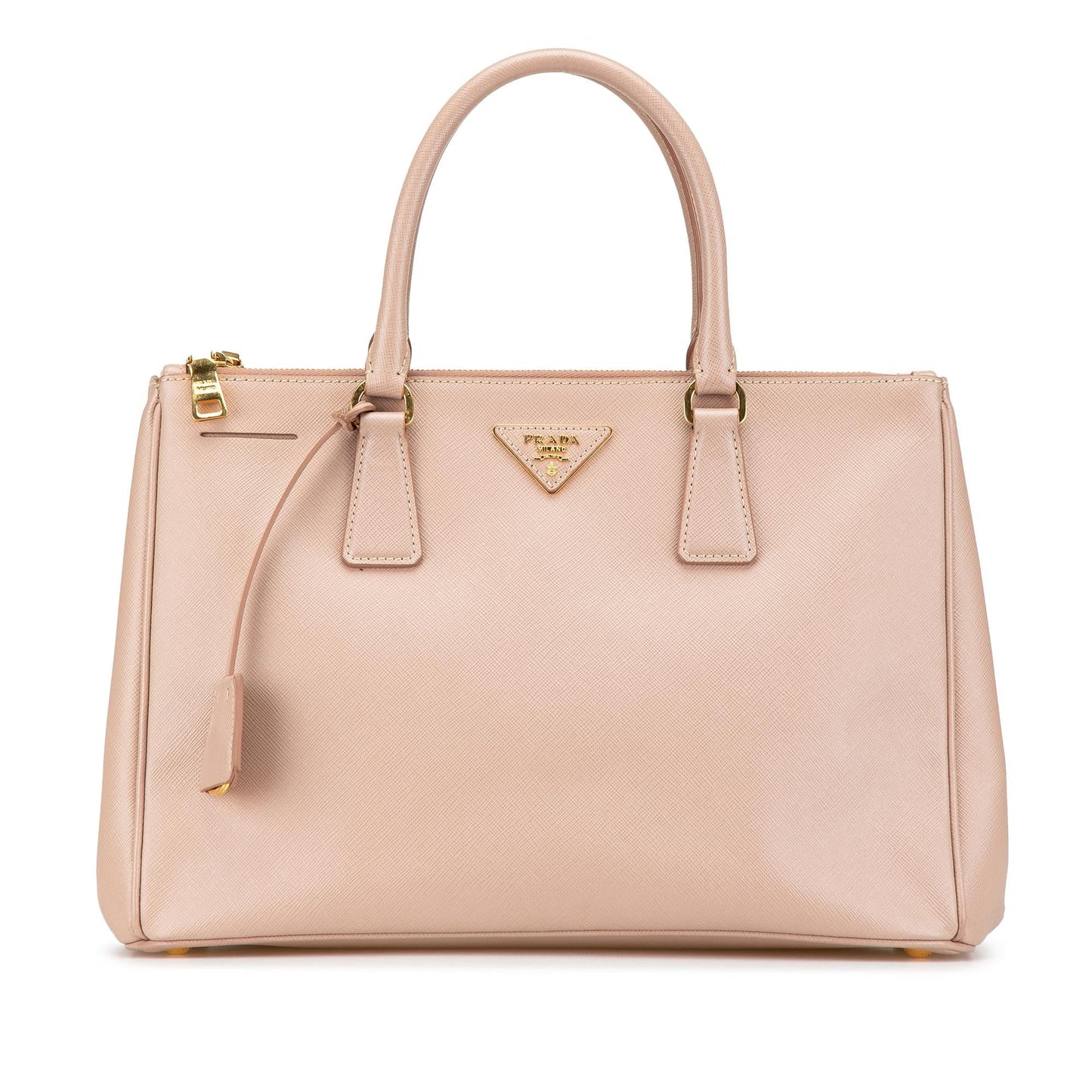 Prada Medium Saffiano Lux Galleria Double Zip Tote