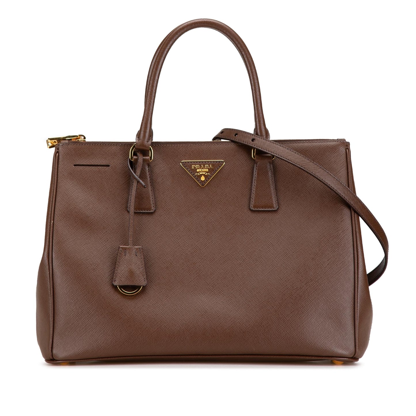 Prada Medium Saffiano Lux Galleria Double Zip (SHG-yqoyRJ)