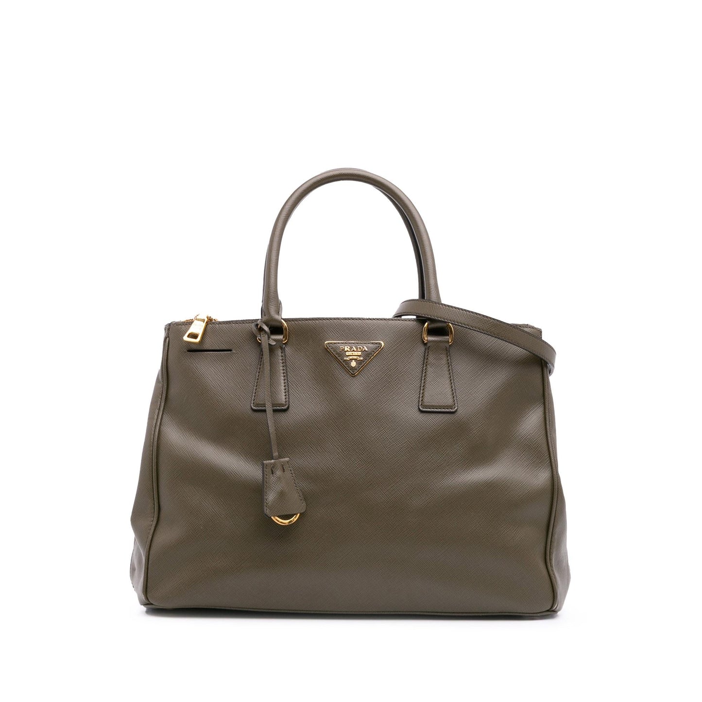 Prada Medium Saffiano Lux Galleria Double Zip