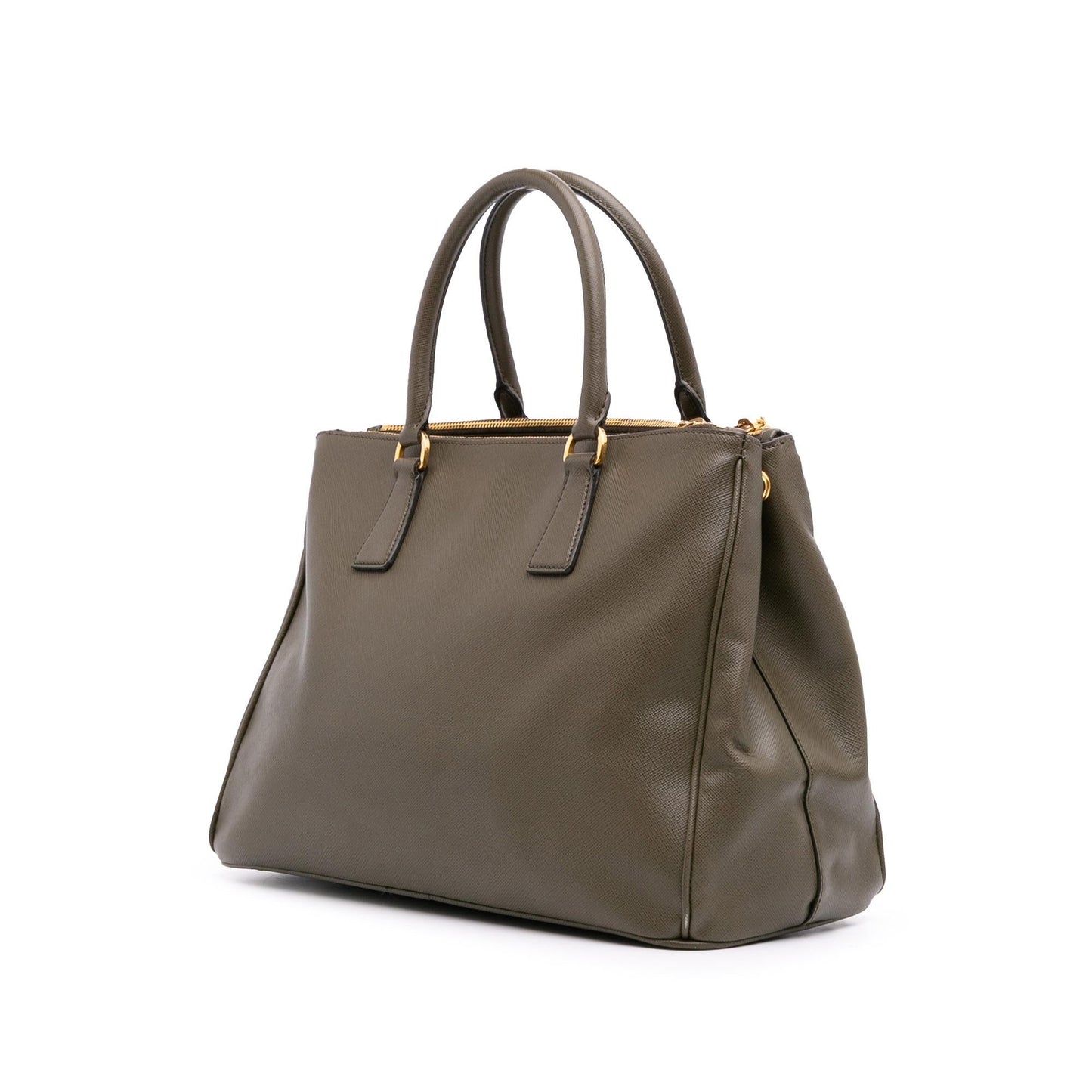 Prada Medium Saffiano Lux Galleria Double Zip