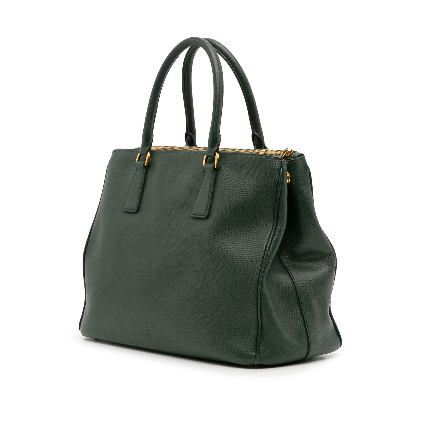 Prada Medium Saffiano Lux Galleria Double Zip