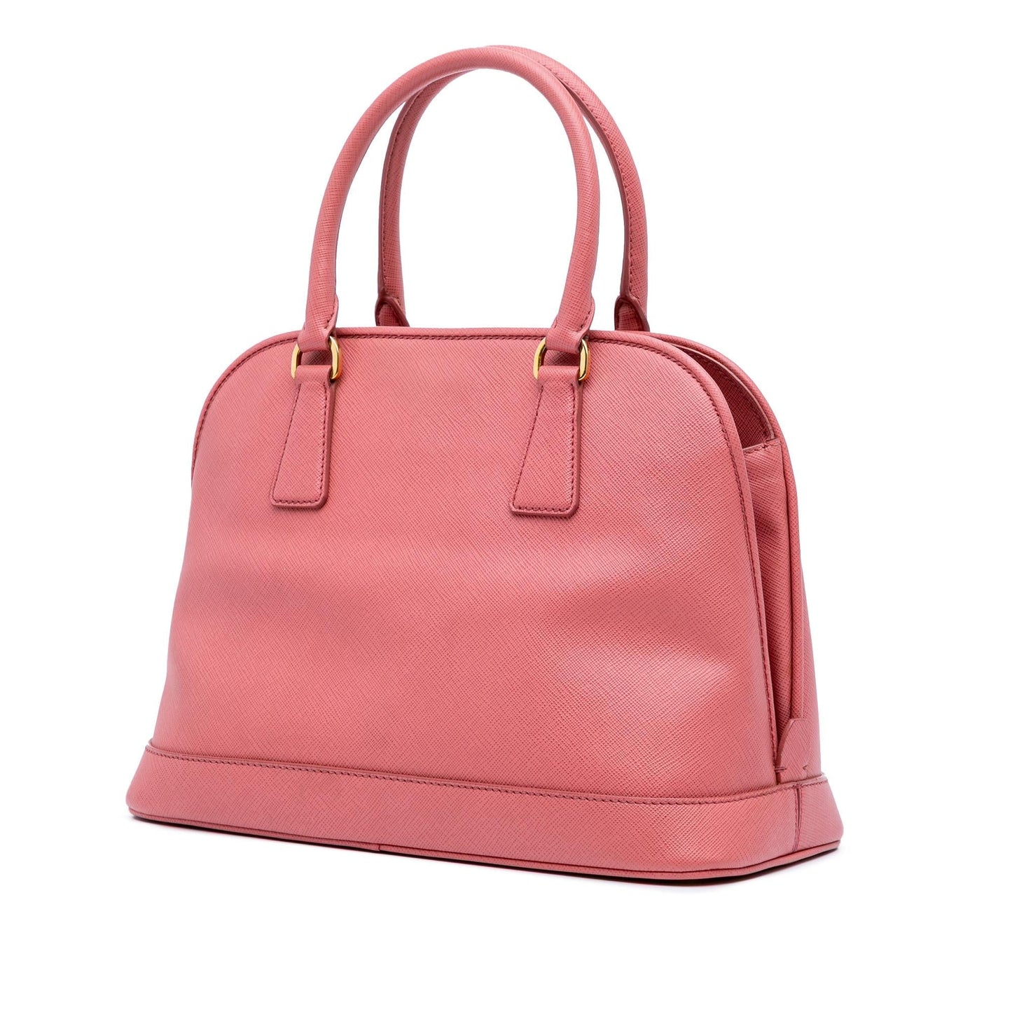 Prada Medium Saffiano Lux Open Promenade Satchel