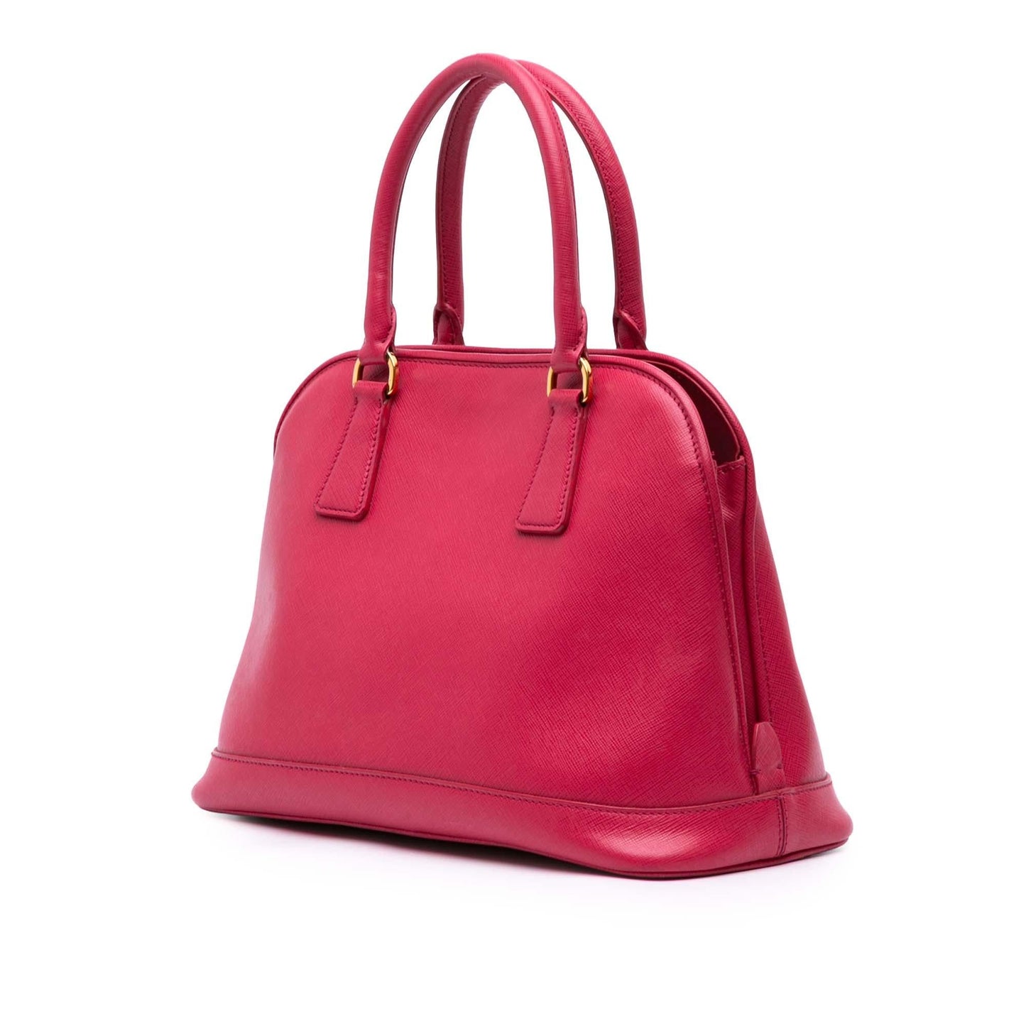 Prada Medium Saffiano Lux Open Promenade Satchel