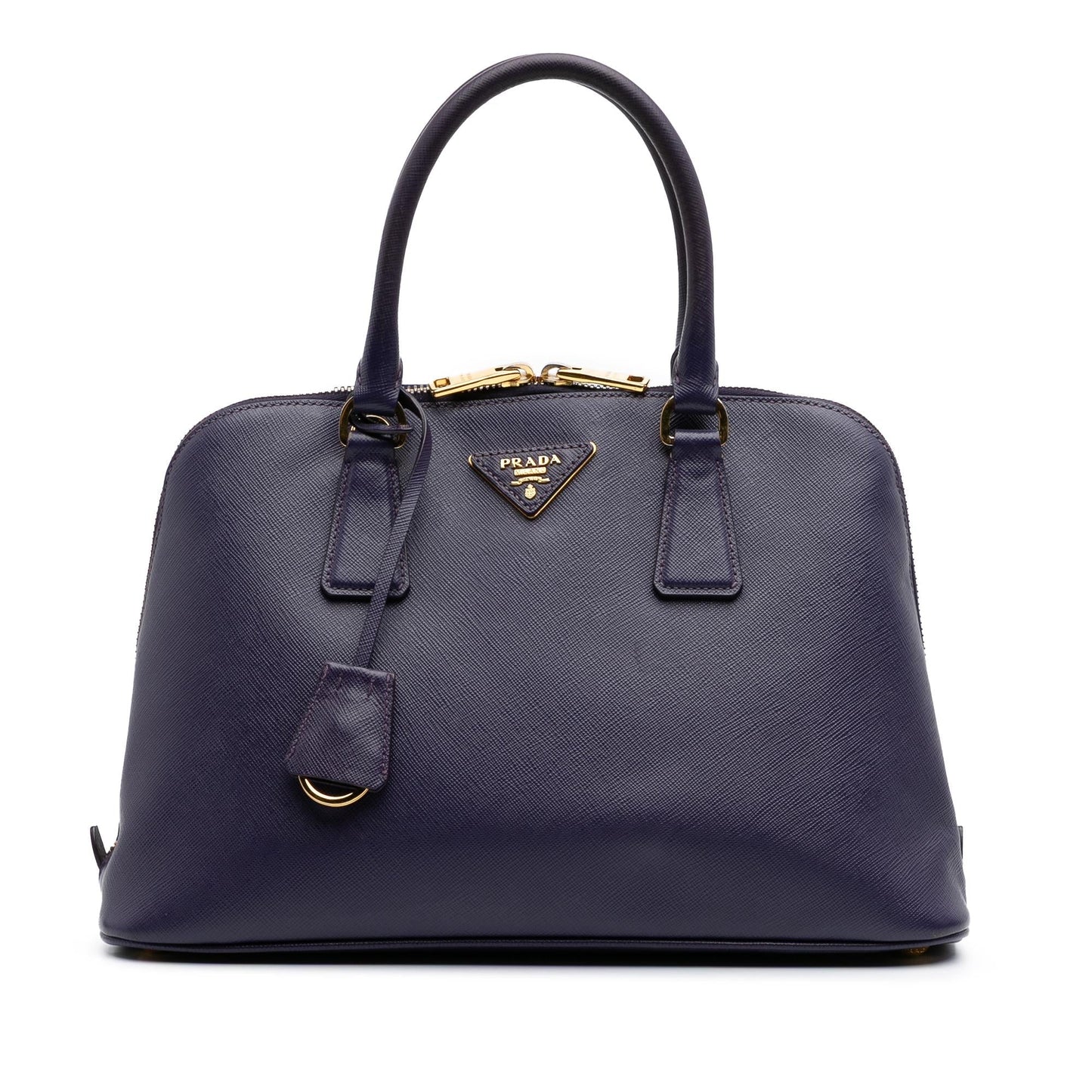 Prada Medium Saffiano Lux Promenade Satchel