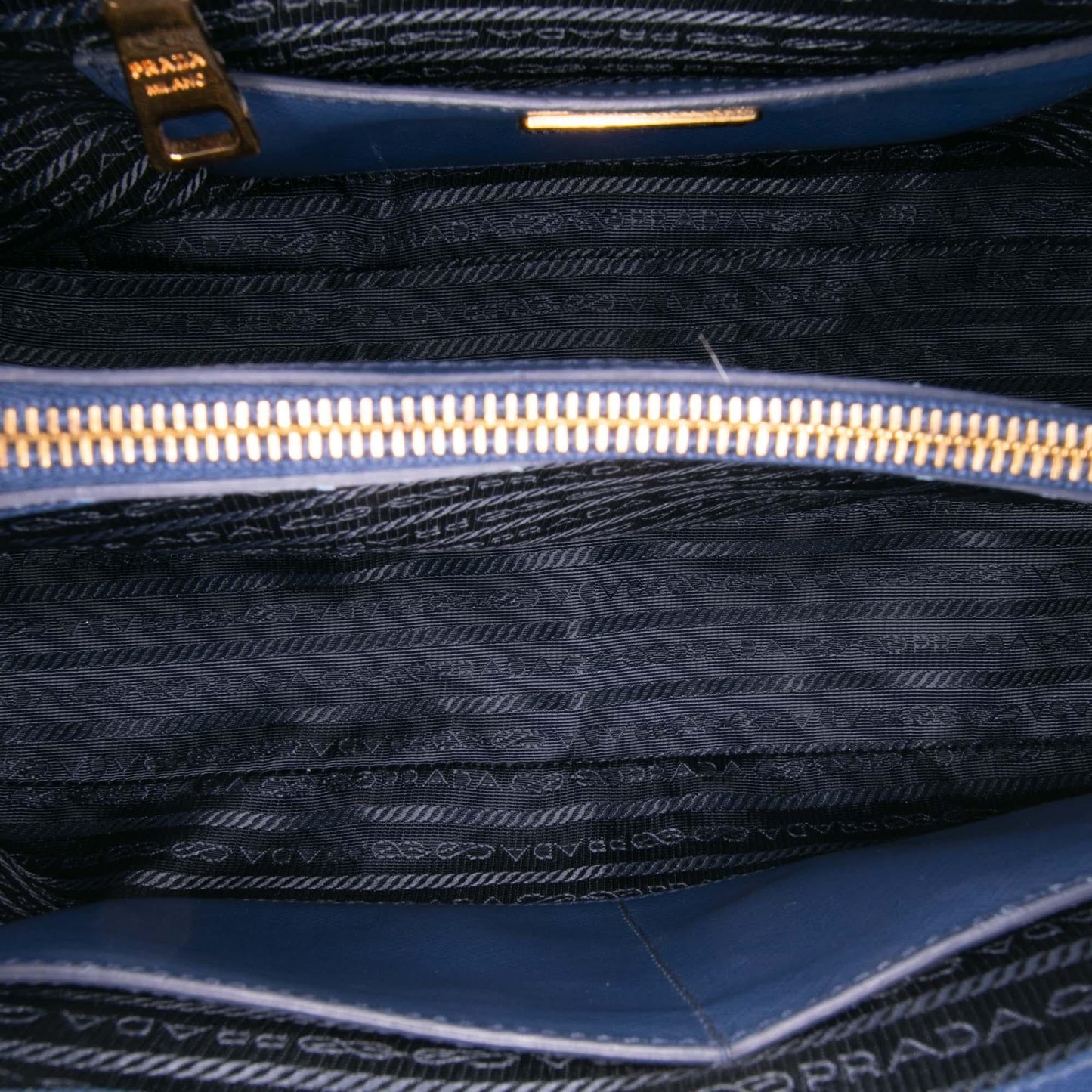 Prada Medium Saffiano Lux Promenade Satchel