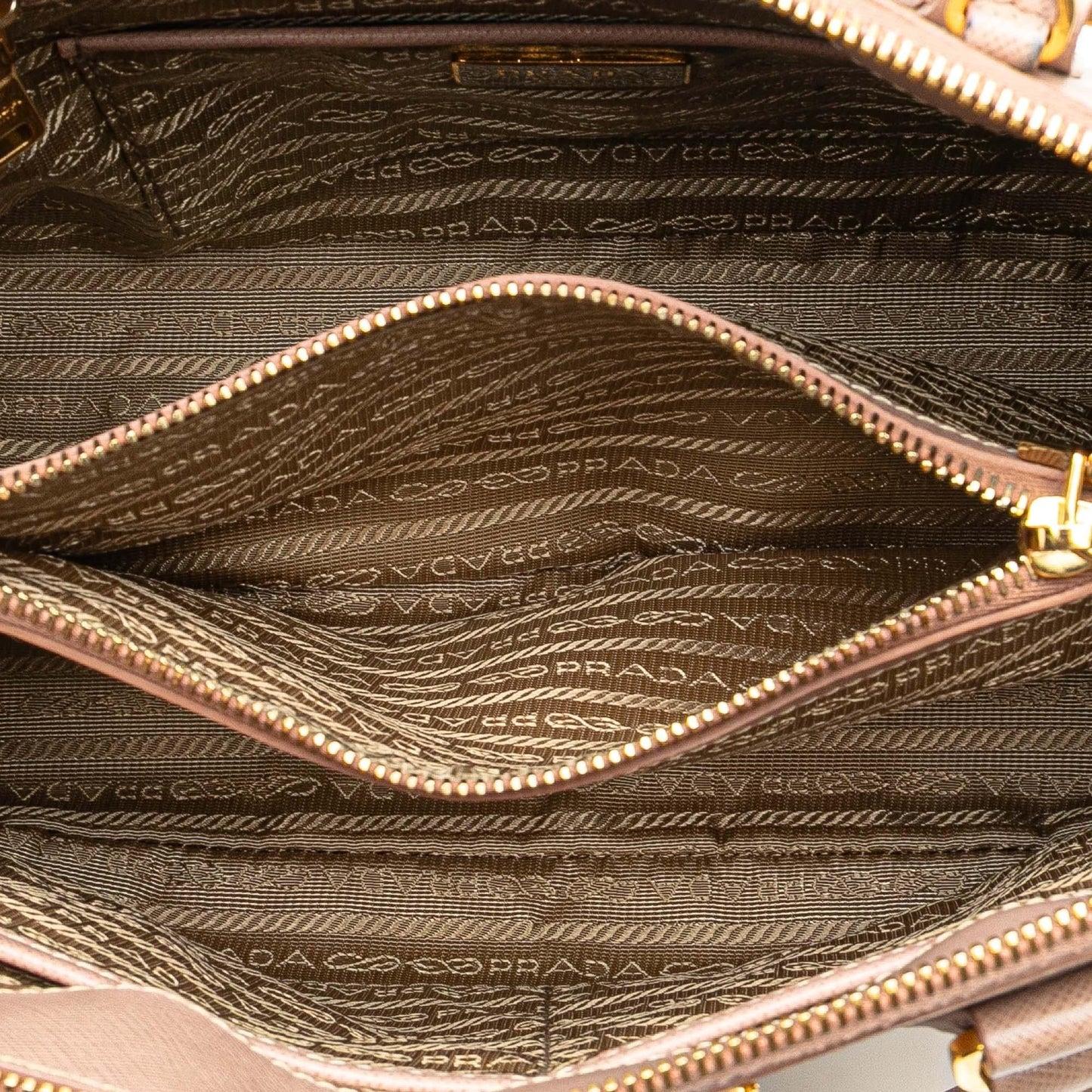 Prada Medium Saffiano Lux Promenade Satchel