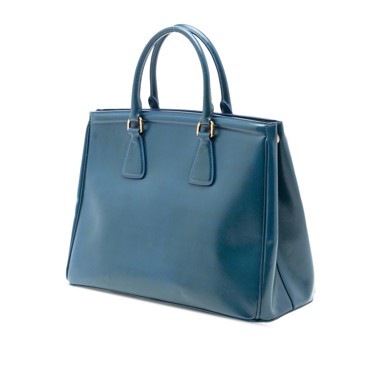 Prada Medium Saffiano Vernice Parabole Tote