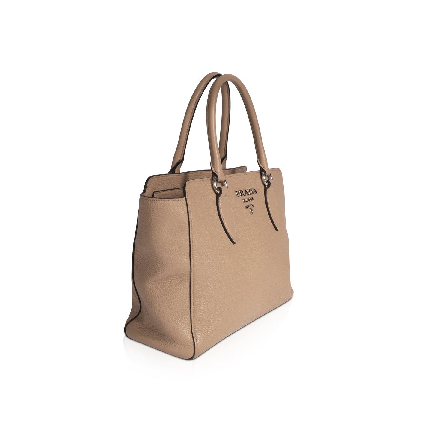 Prada Medium Vitello Phenix Two-Way Zip Tote