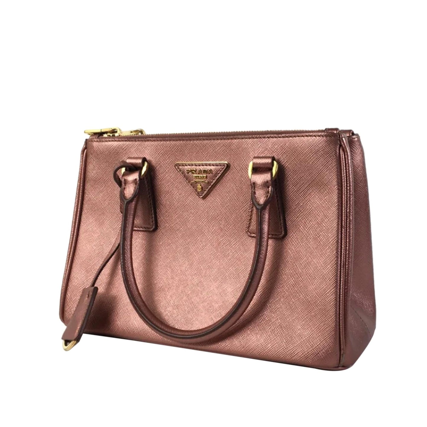 Prada Mini Saffiano Lux Galleria Double Zip (SHG-bSCjIG)