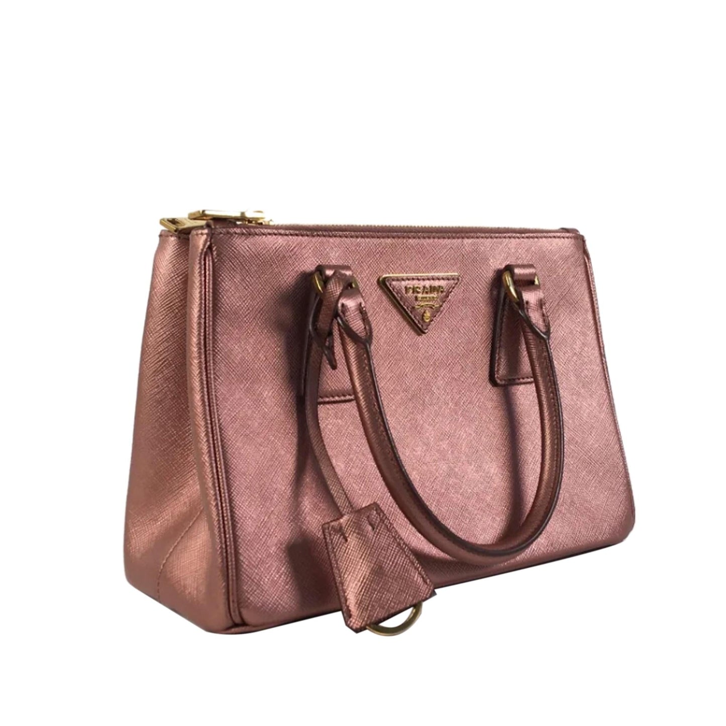 Prada Mini Saffiano Lux Galleria Double Zip (SHG-bSCjIG)