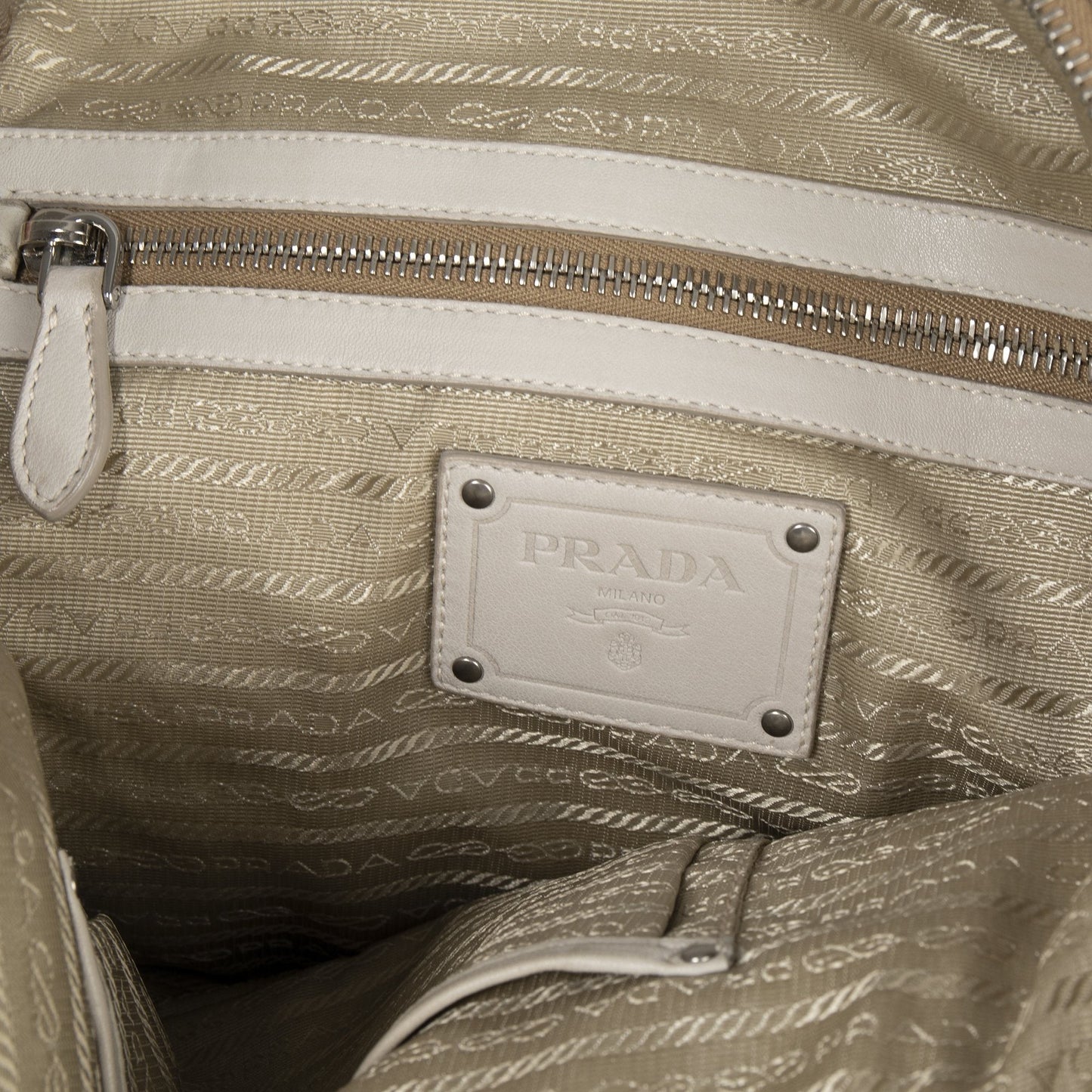 Prada Nappa Delave Large Tote Bag