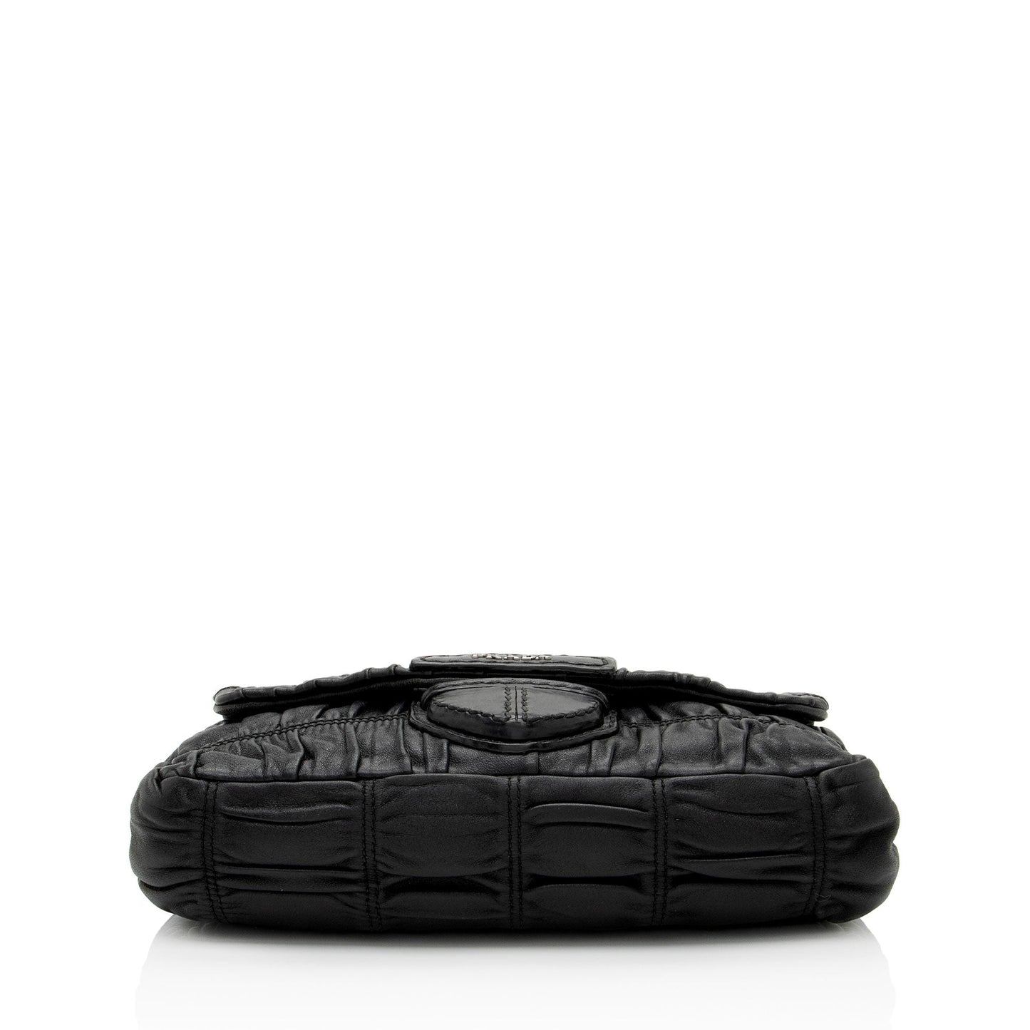 Prada Nappa Gaufre Chain Shoulder Bag