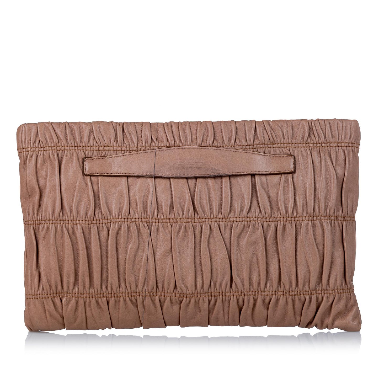 Prada Nappa Gaufre Clutch Bag (SHG-37588)