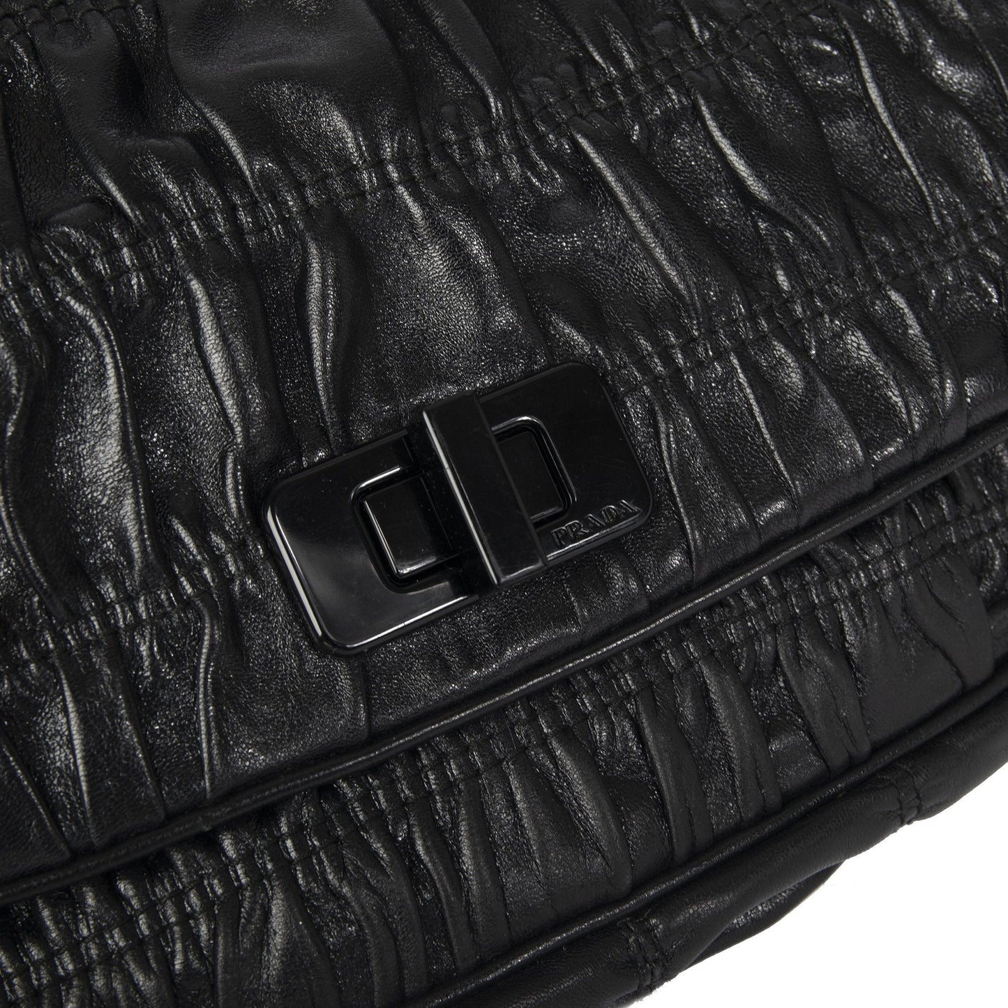 Prada Nappa Gaufre Frame Bag