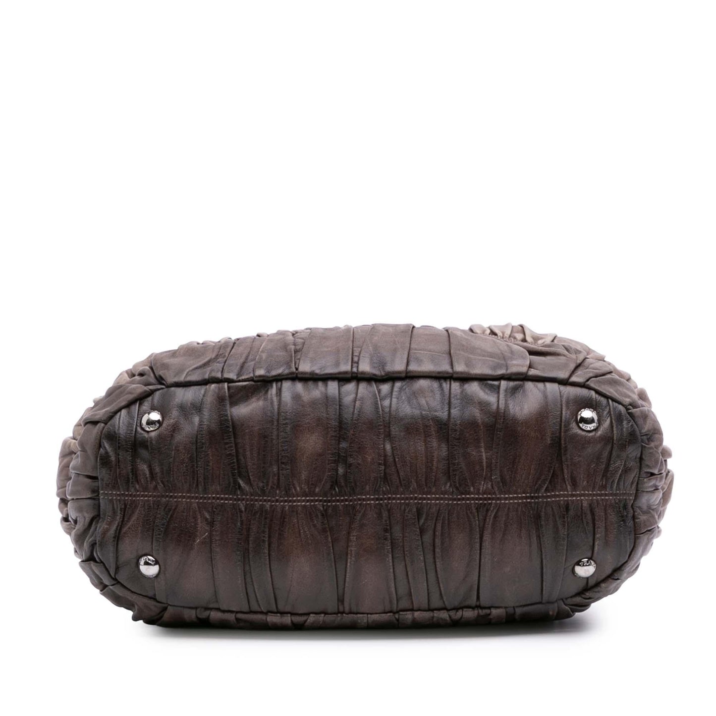Prada Nappa Gaufre Ombre Satchel