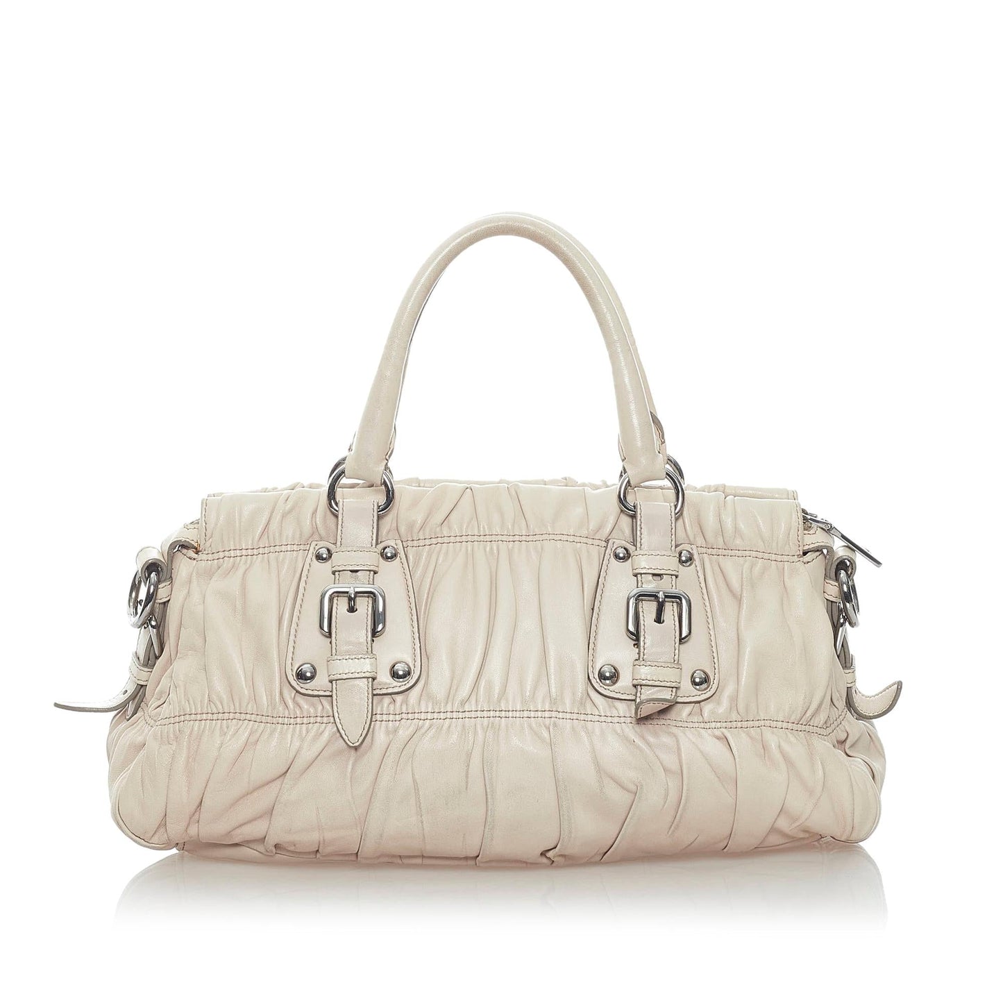 Prada Nappa Gaufre Satchel (SHG-WLlgST)