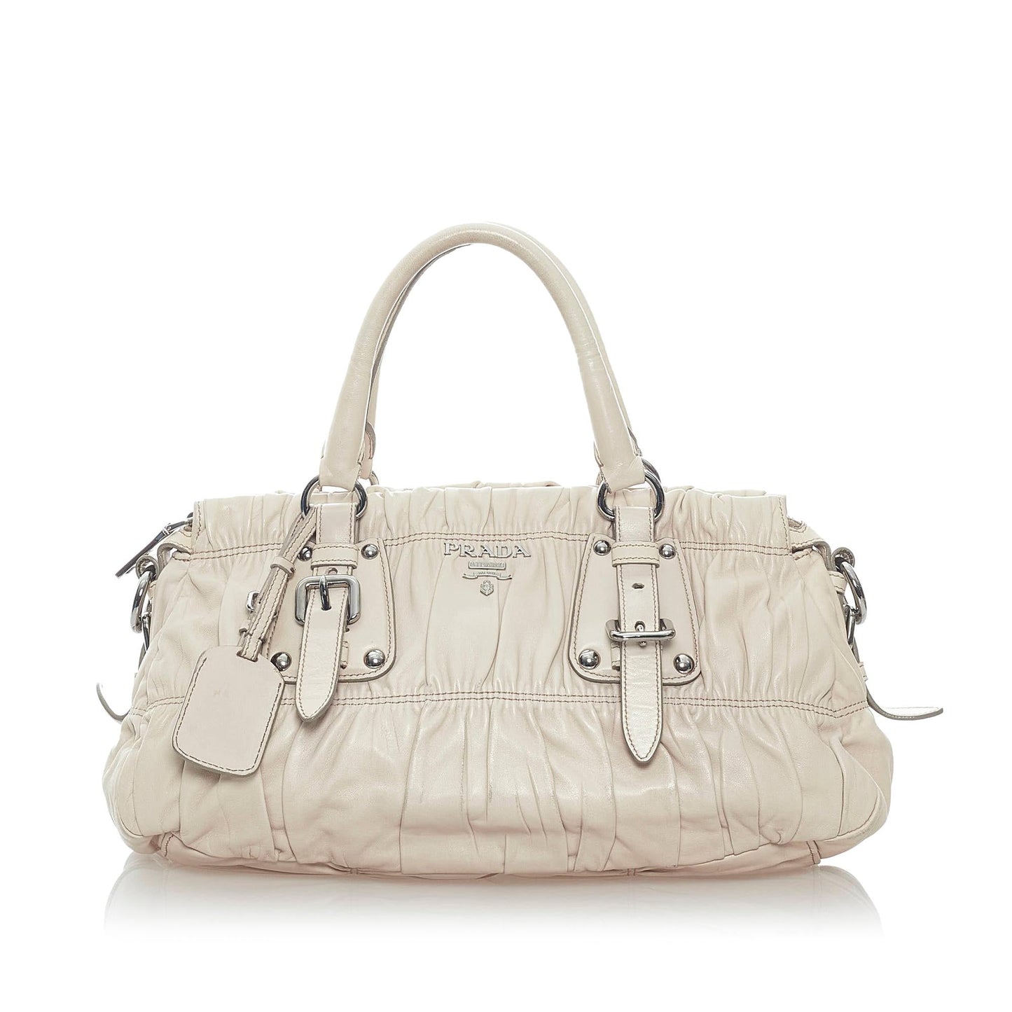 Prada Nappa Gaufre Satchel (SHG-WLlgST)
